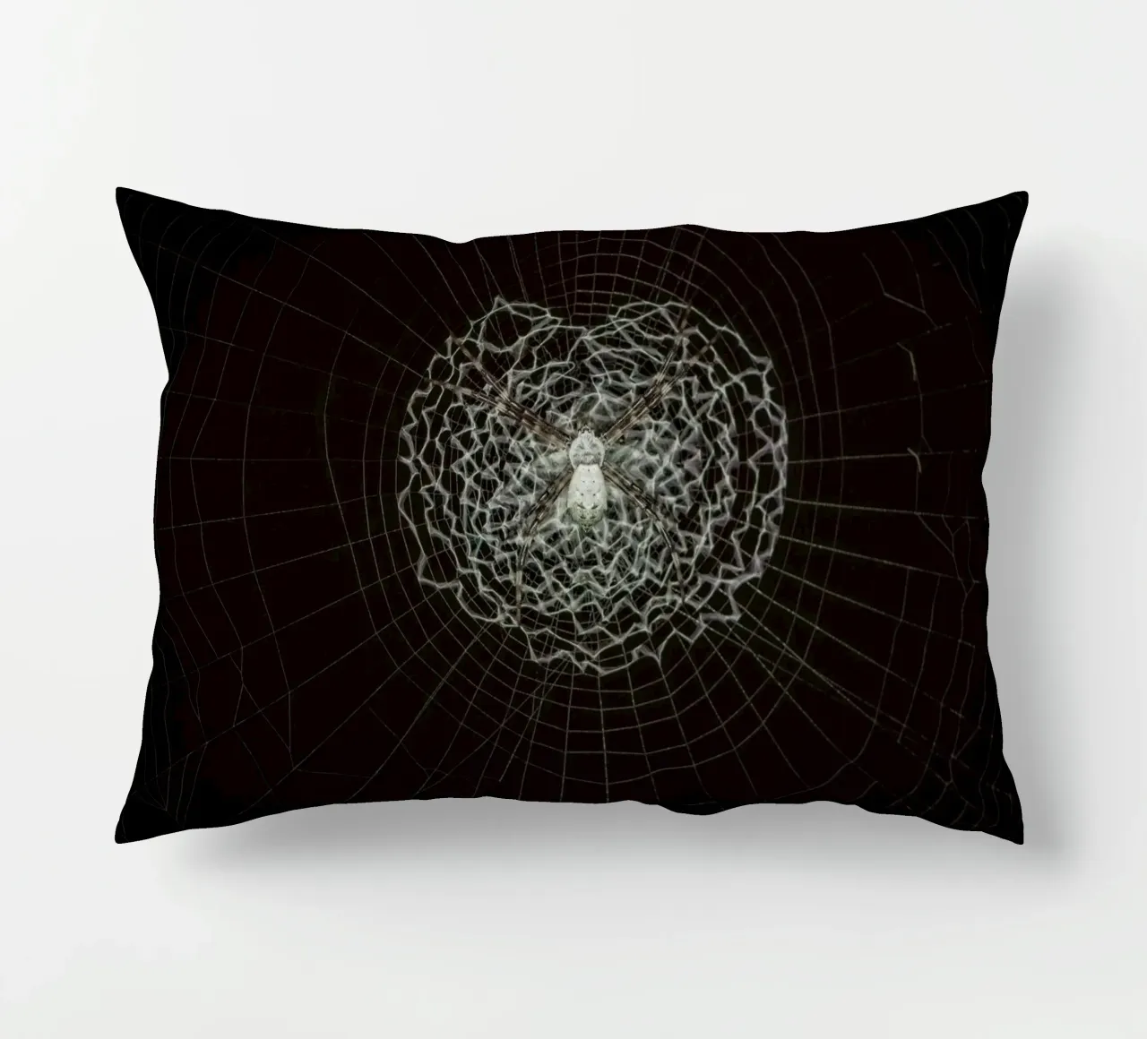 Ein Netz der Liebe - Die Spinne webt das Netz der Liebe Kissen von Curious Collections by Marielle Leenders