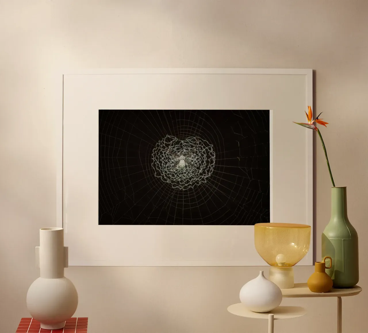 Ein Netz der Liebe - Die Spinne webt das Netz der Liebe Hahnemühle von Curious Collections by Marielle Leenders