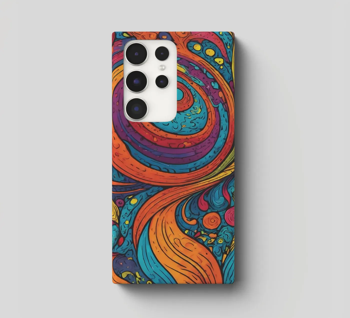 Motivo psichedelico cover samsung da Charnwood Prints