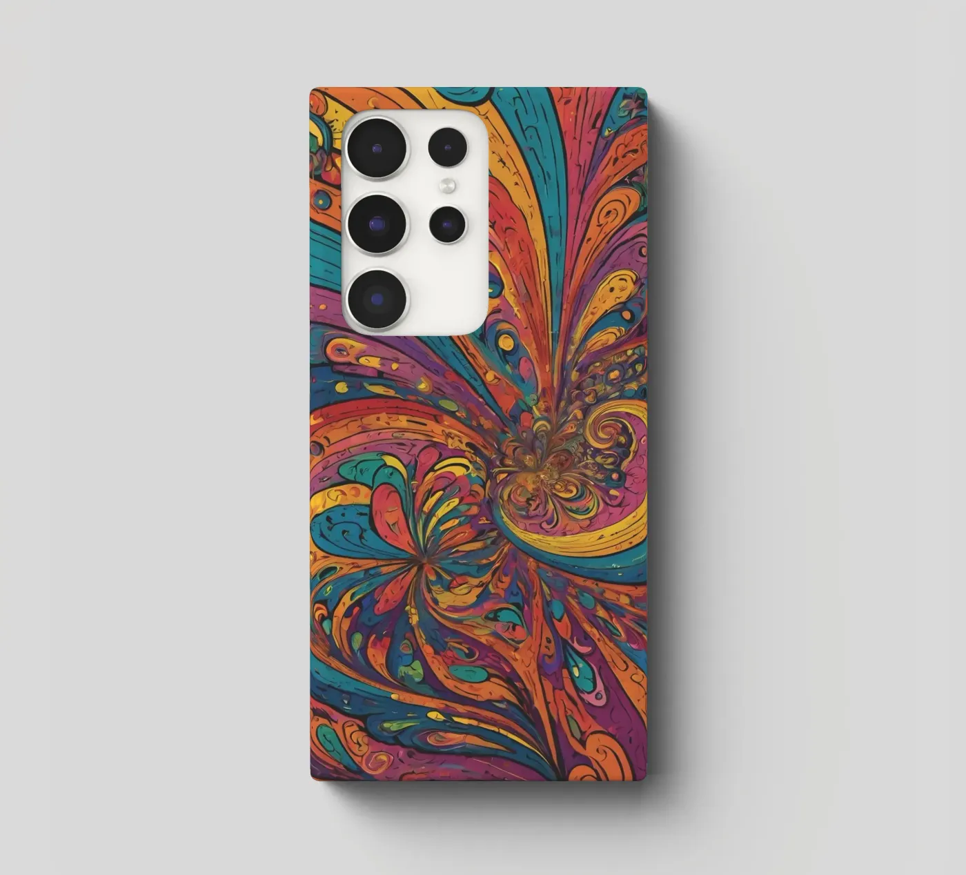 Psychedelisches Muster Samsung Hülle von Charnwood Prints