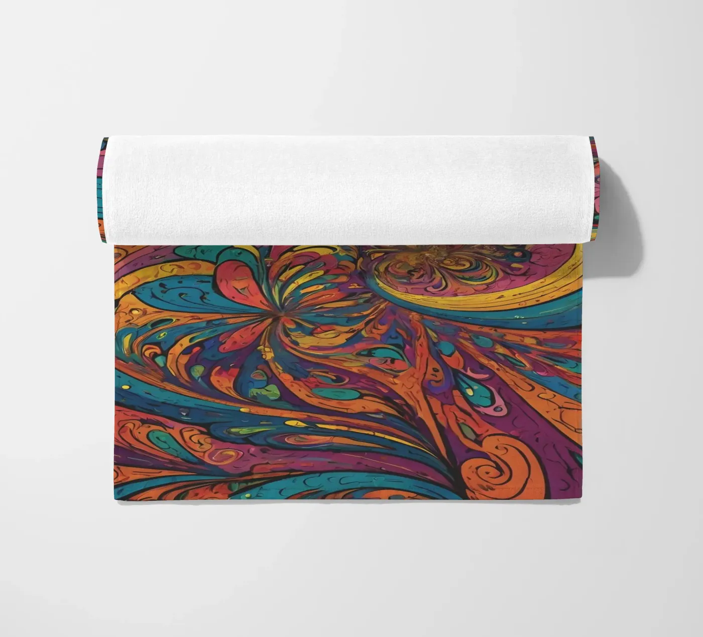 Motif psychédélique serviette de plage de Charnwood Prints