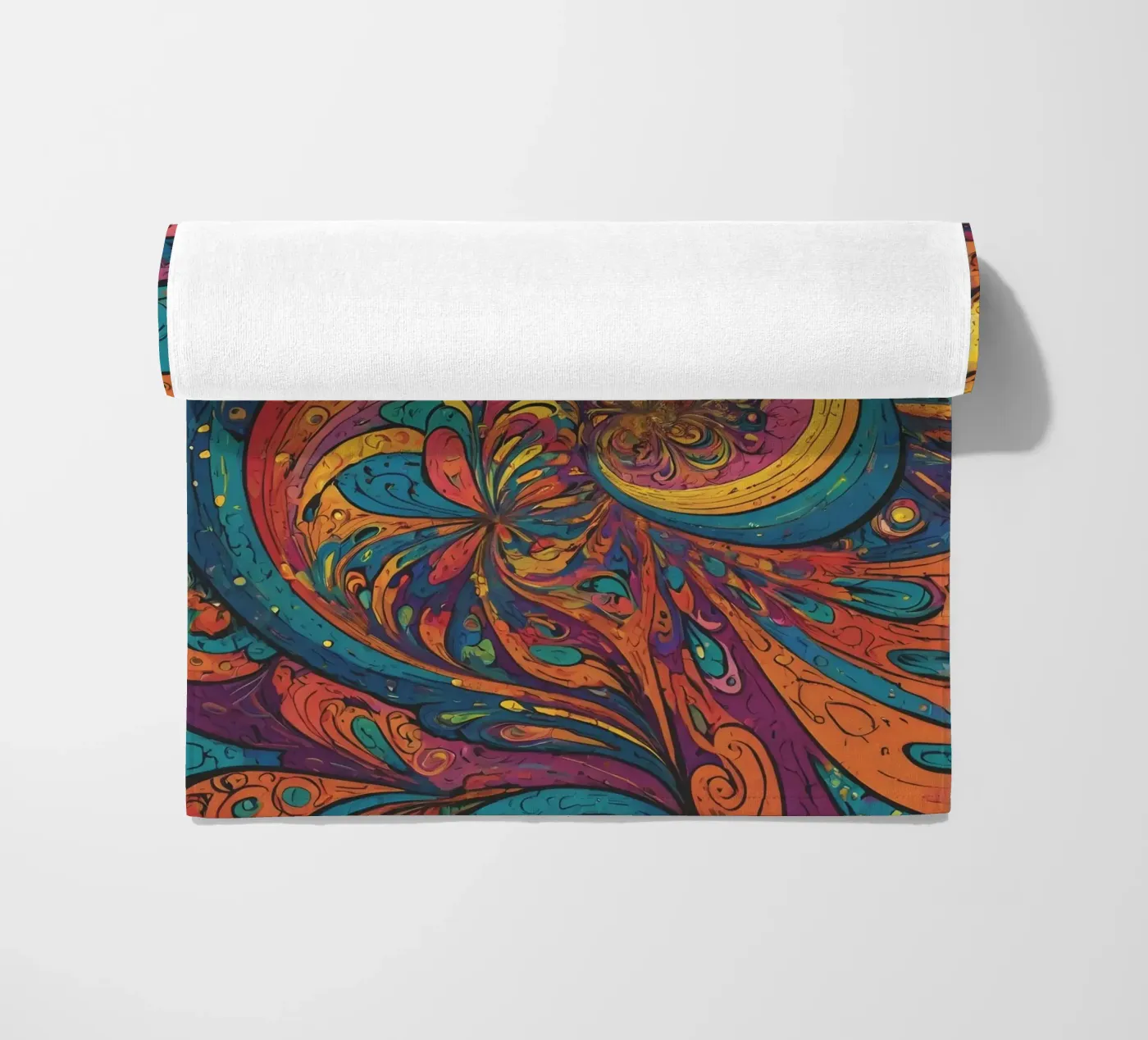 Motif psychédélique serviette de plage de Charnwood Prints