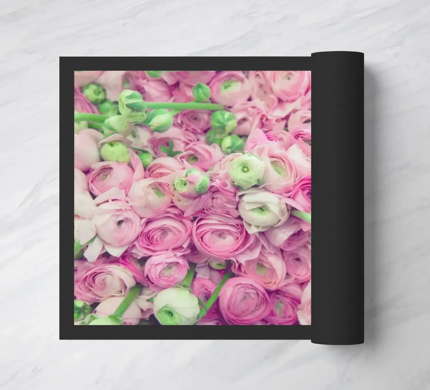 Ranunculus Light Fußmatte von Catherine McDonald