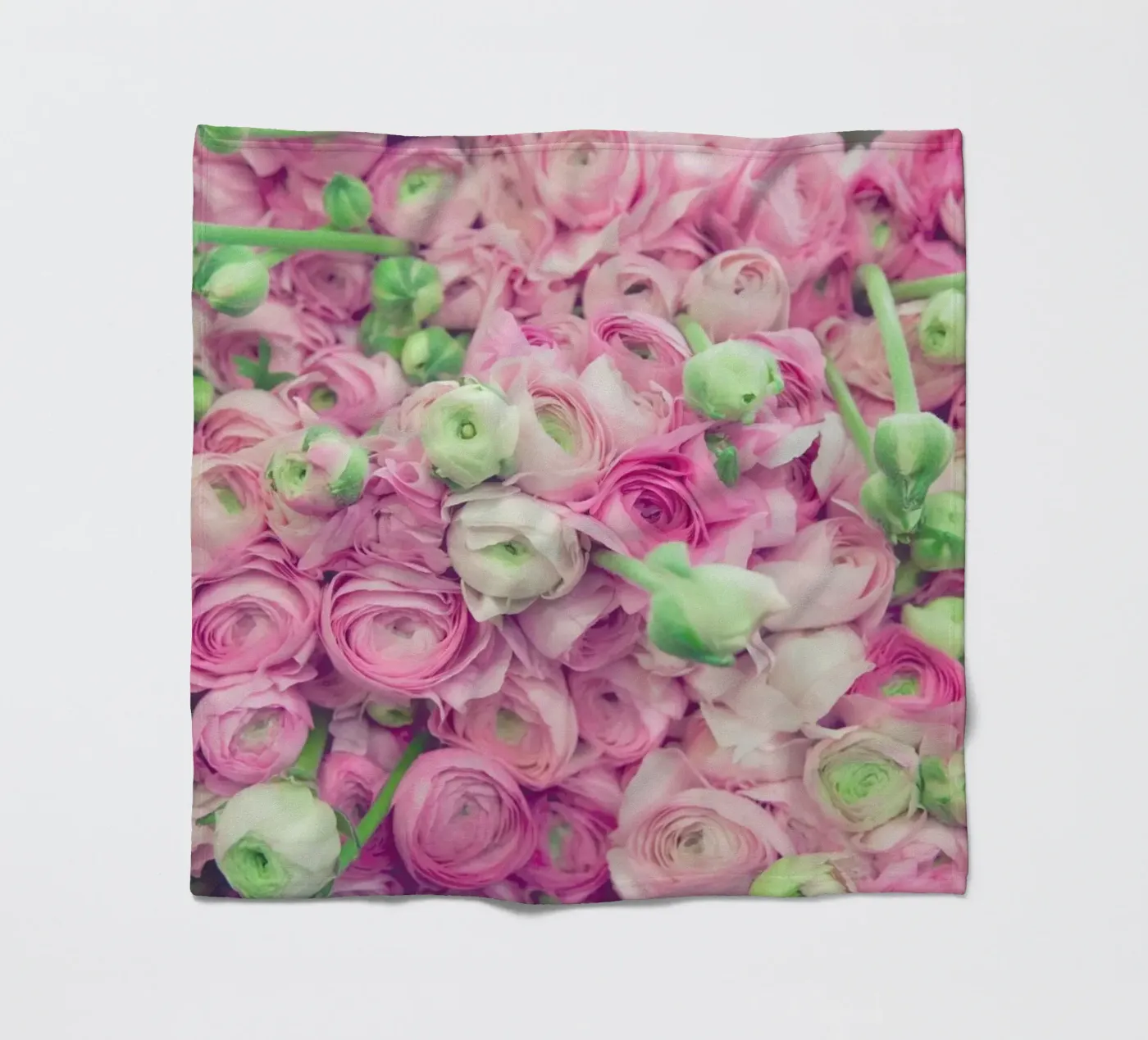 Ranunculus Light Fleecedecke von Catherine McDonald