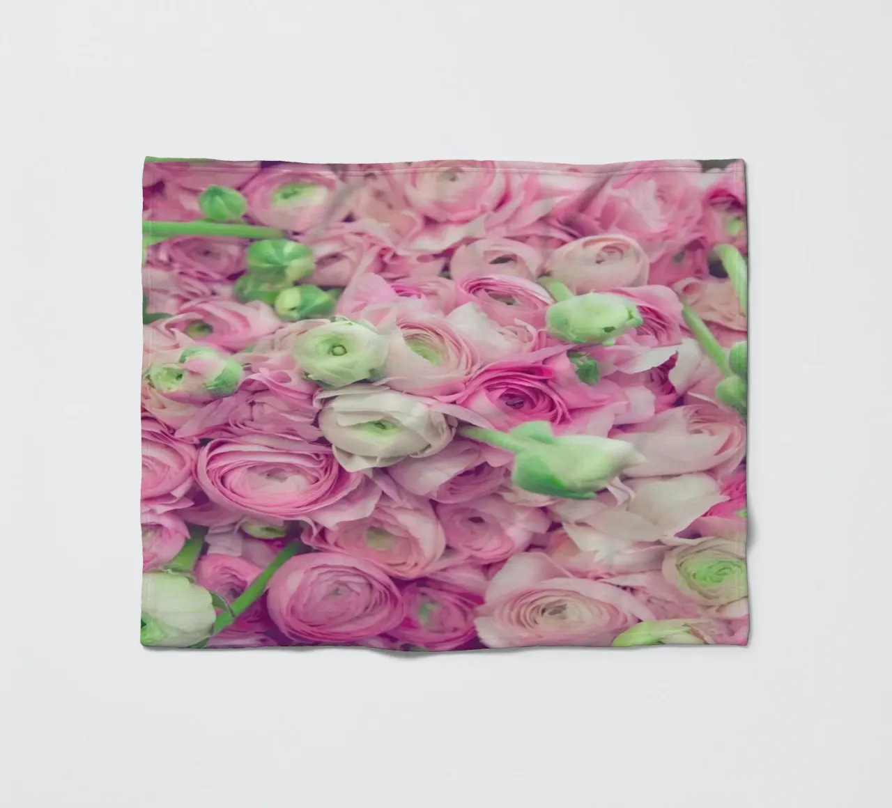 Ranunculus Light Fleecedecke von Catherine McDonald