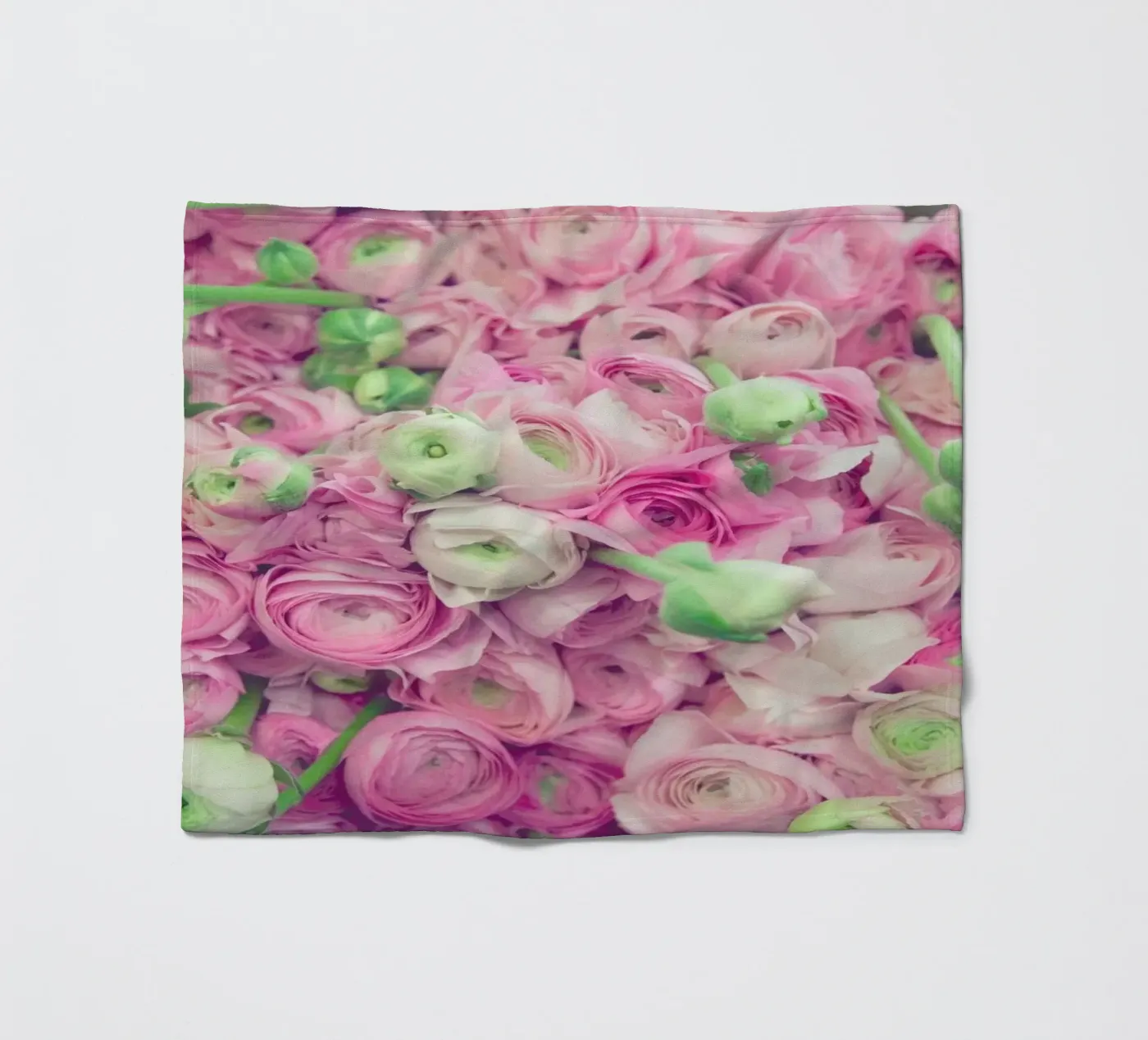 Ranunculus Light Fleecedecke von Catherine McDonald