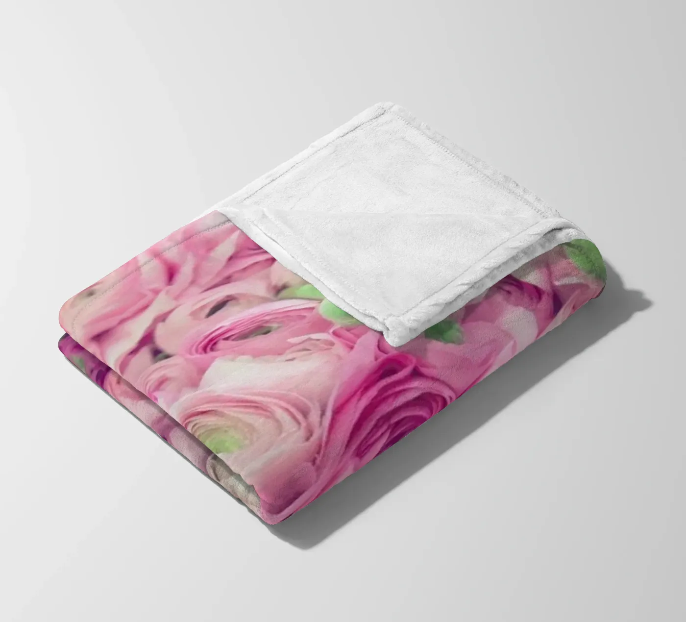 Ranunculus Light Fleecedecke von Catherine McDonald