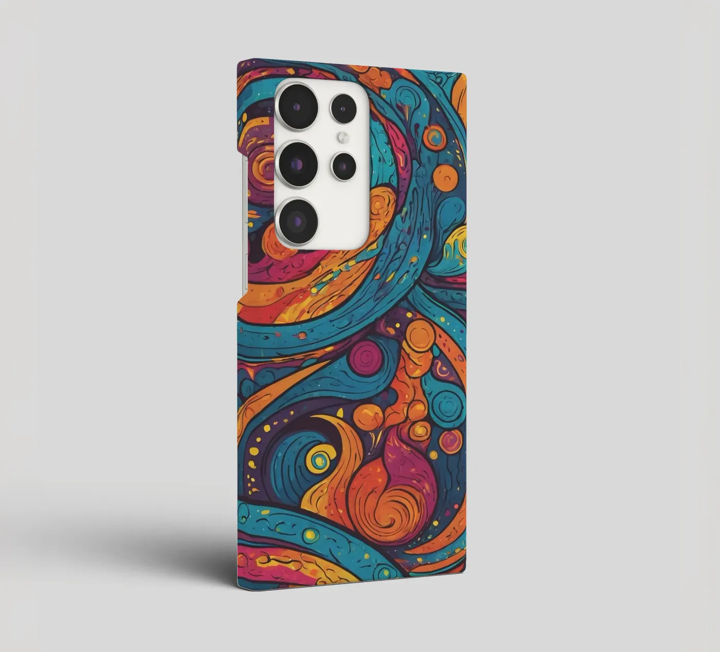 Psychedelic Pattern samsung phone case by Charnwood Prints