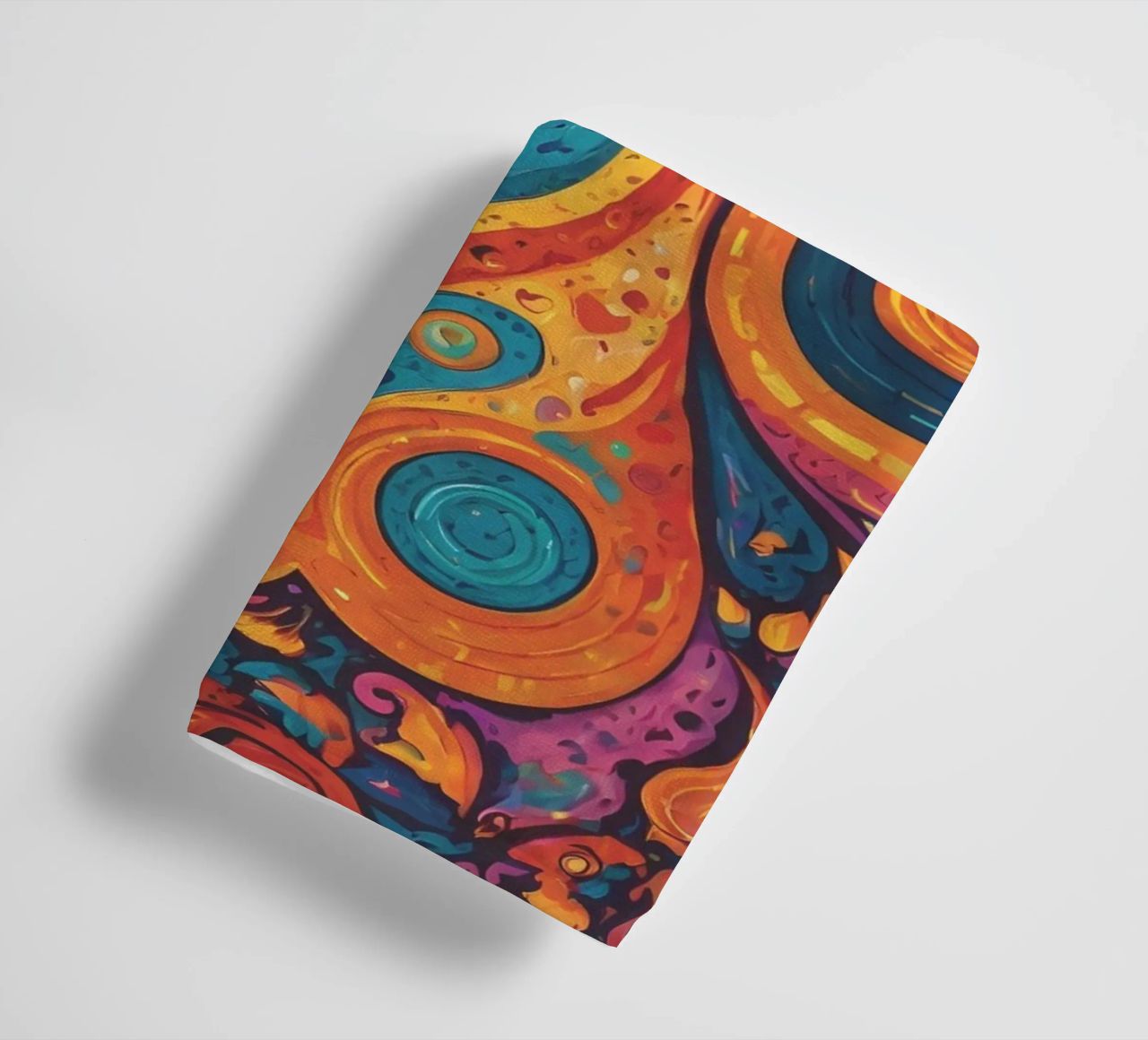 Psychedelic Pattern towel by Charnwood Prints