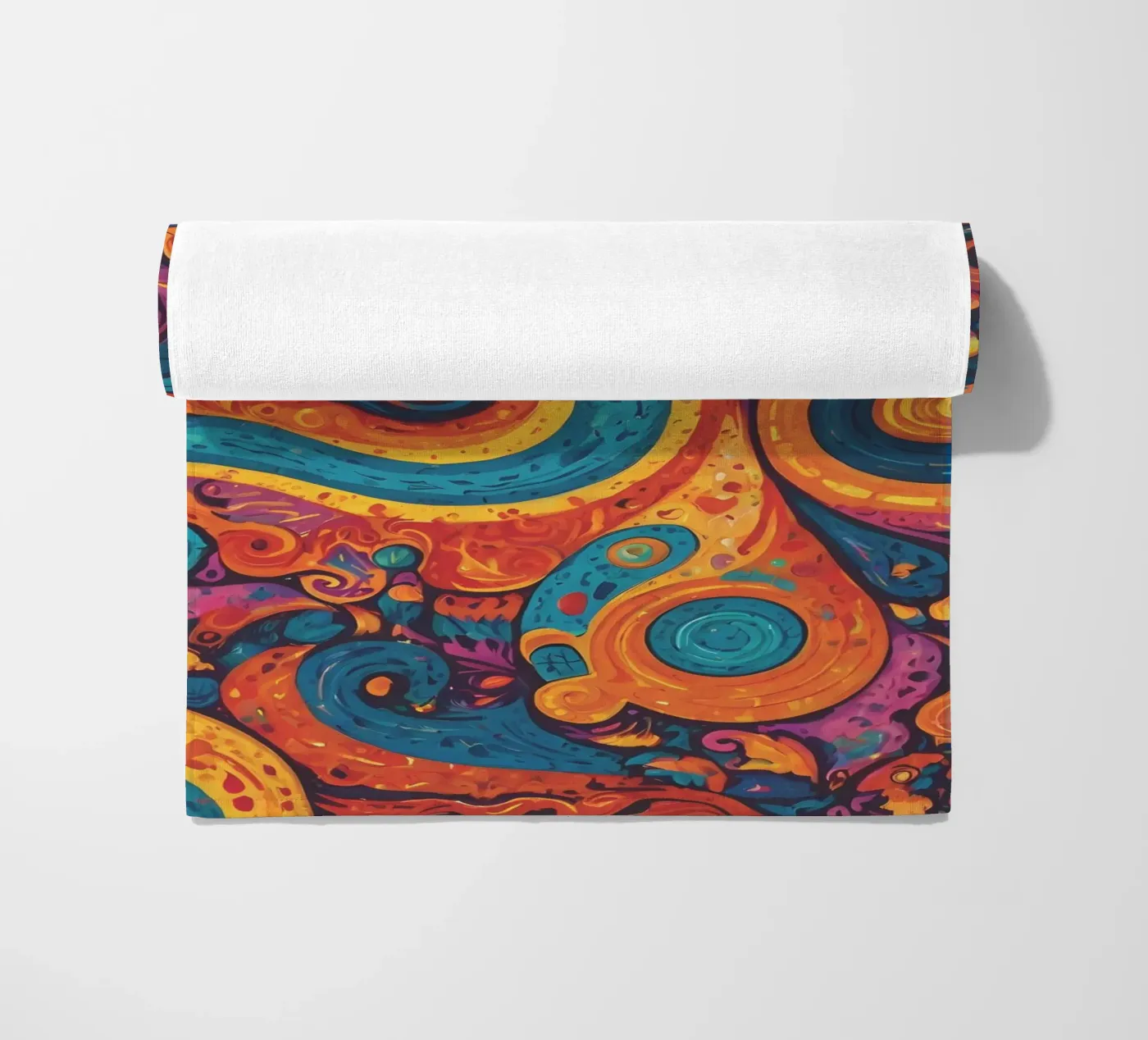 Motif psychédélique serviette de plage de Charnwood Prints