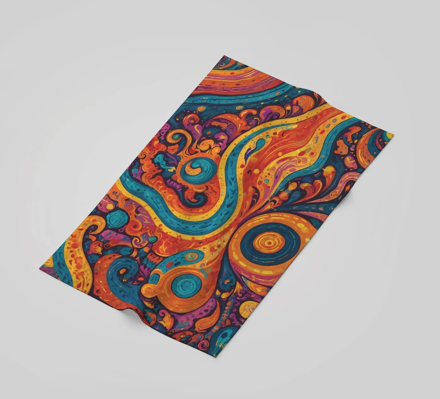 Psychedelic Pattern telo mare da Charnwood Prints