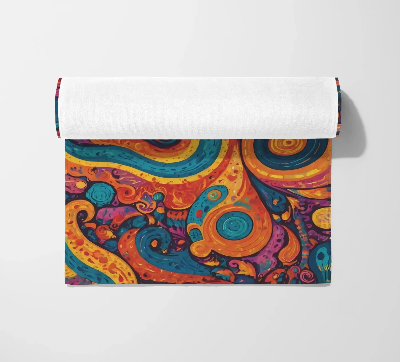 Motif psychédélique serviette de plage de Charnwood Prints