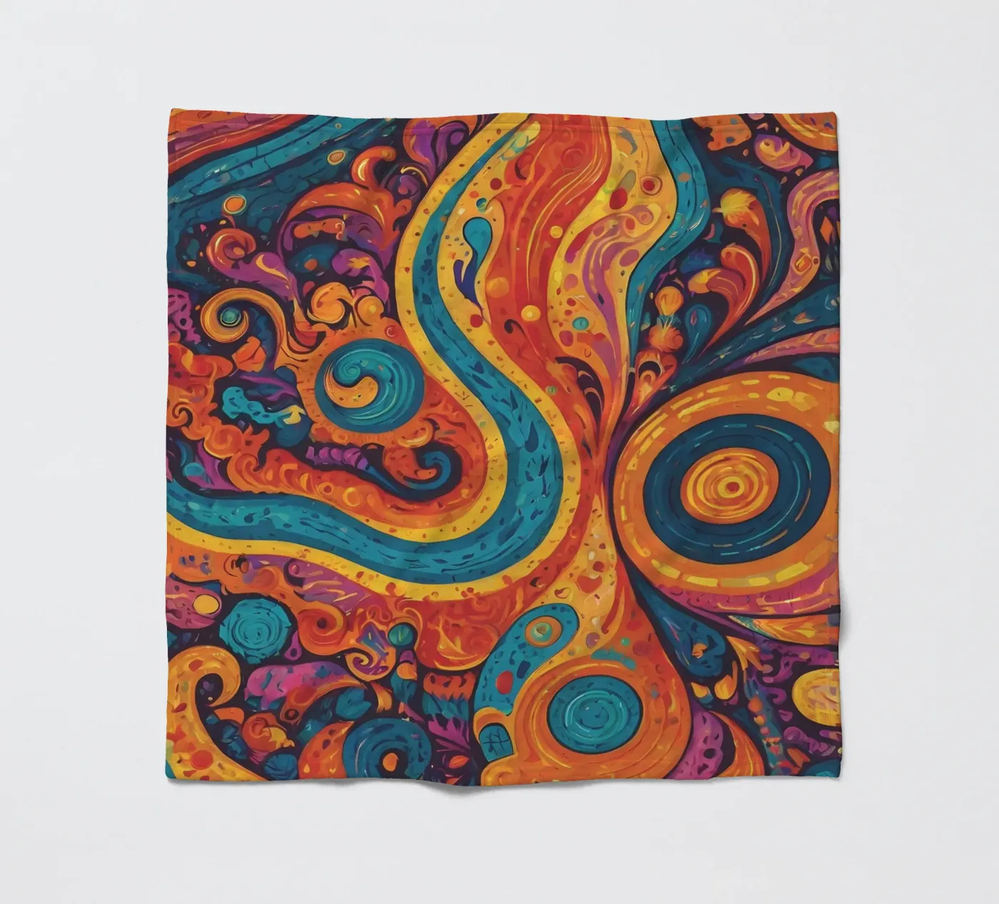 Psychedelic Pattern coperta in pile da Charnwood Prints