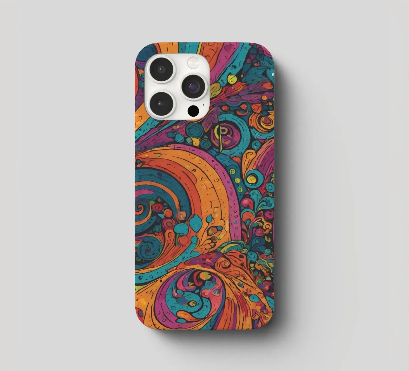 Motivo psichedelico cover iphone da Charnwood Prints
