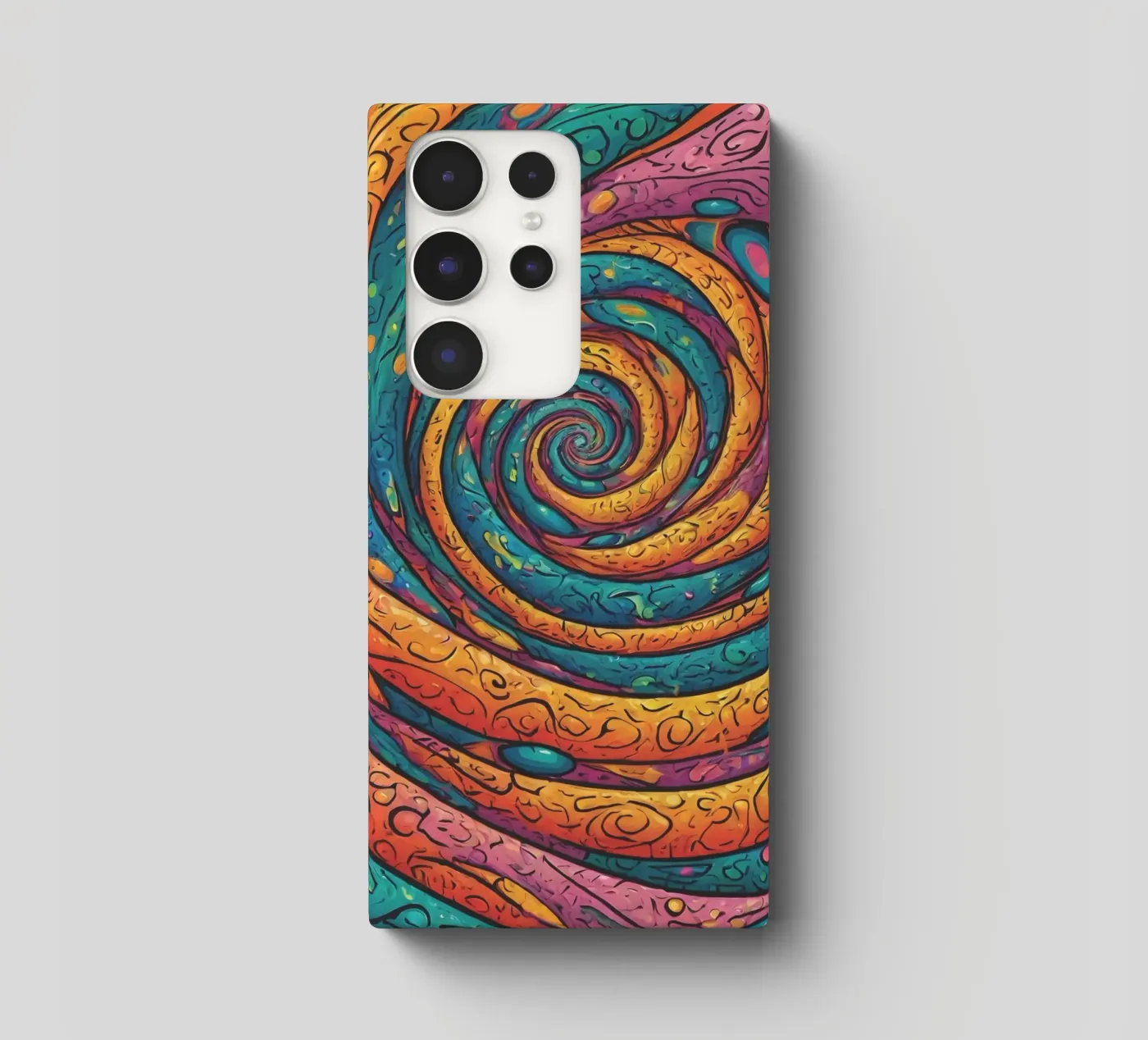 Psychedelic Pattern Samsung Hülle von Charnwood Prints