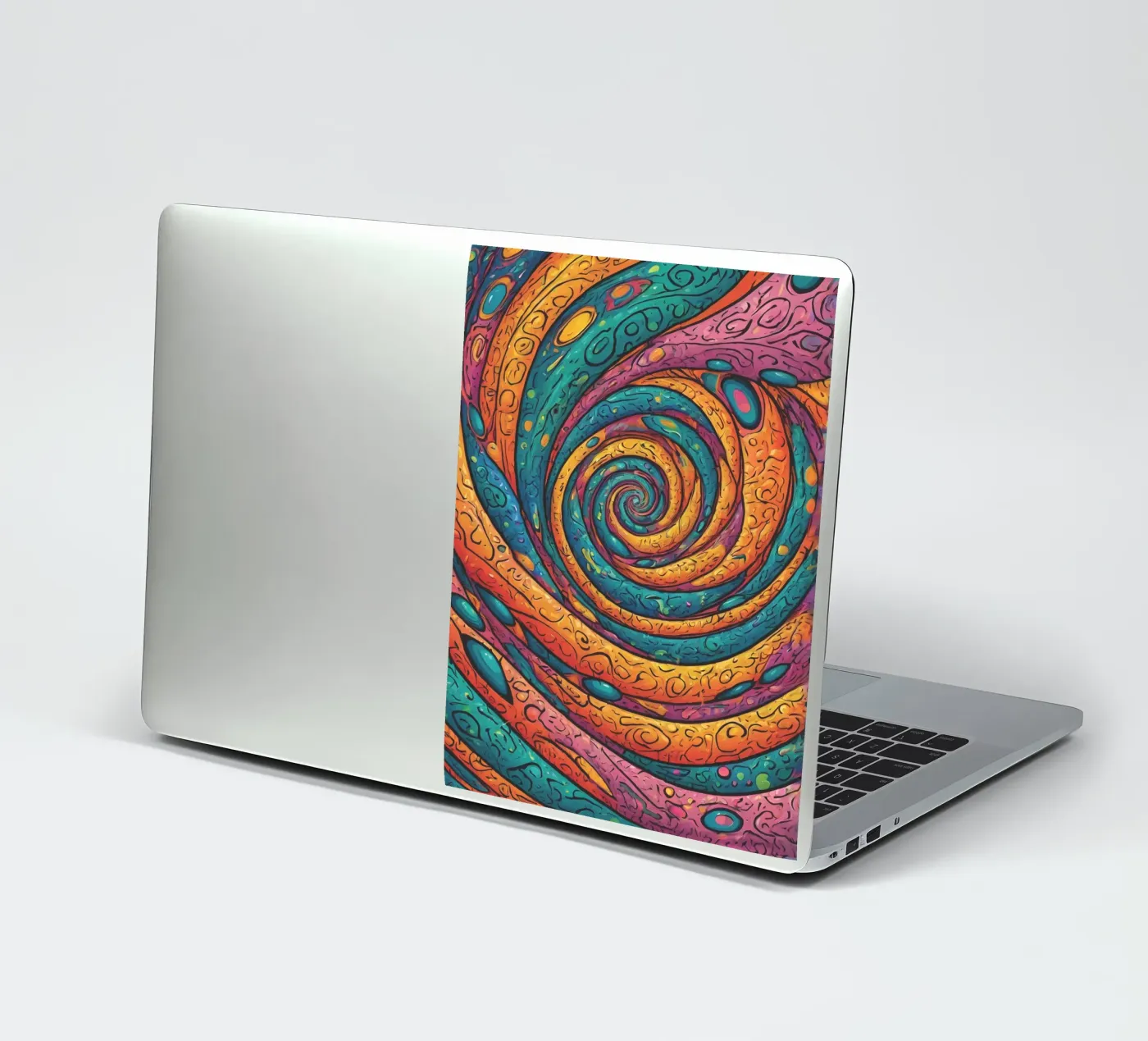 Psychedelic Pattern sticker by Charnwood Prints