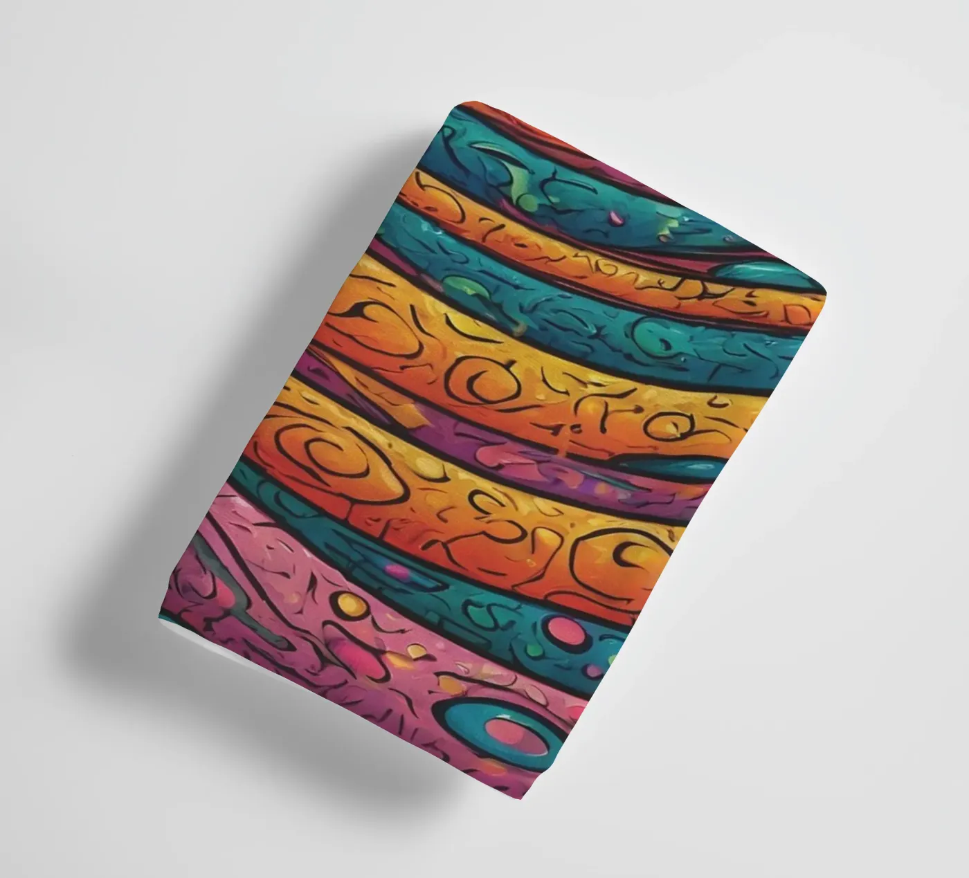 Psychedelic Pattern serviette de bain de Charnwood Prints