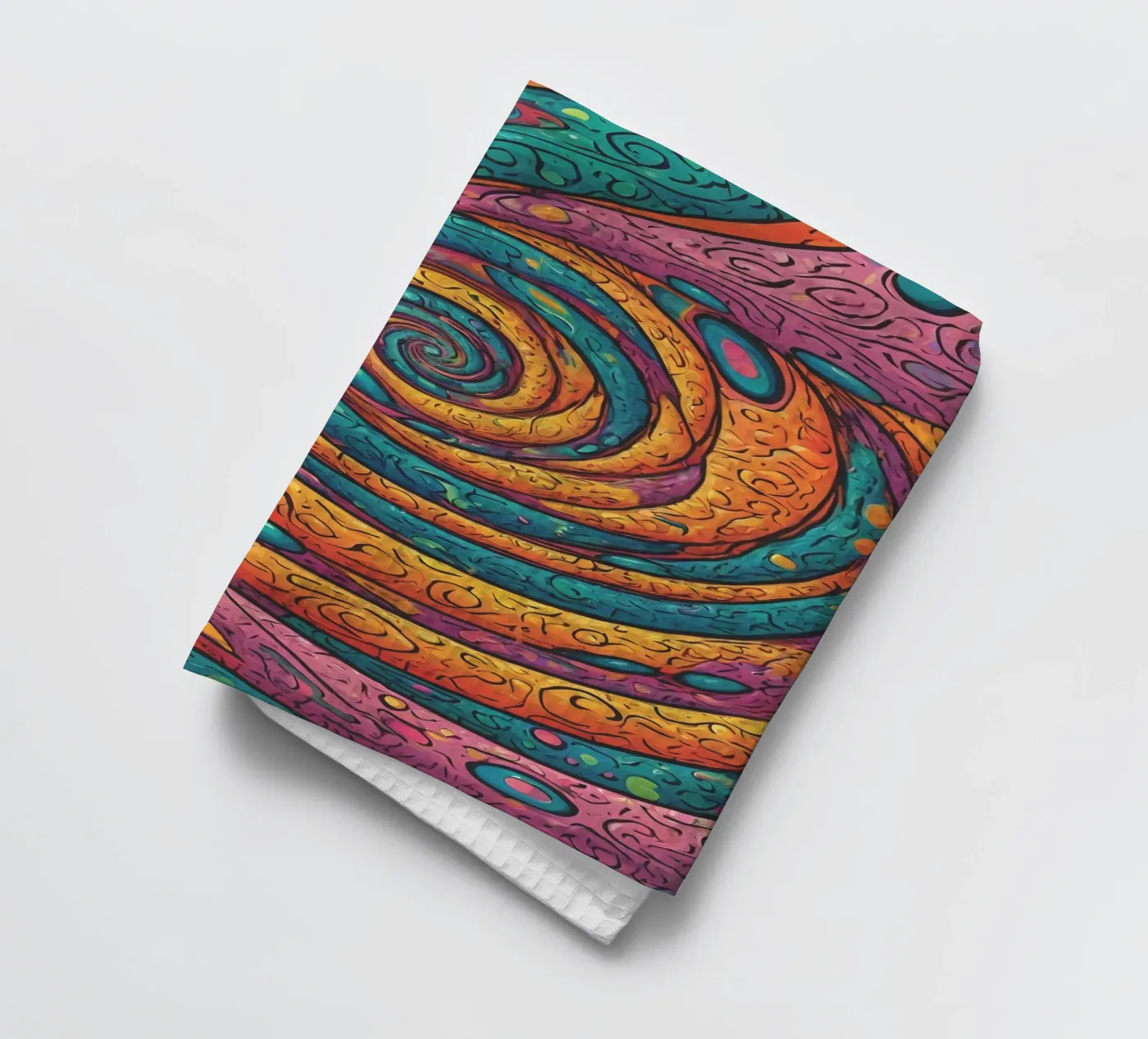 Motivo psichedelico canovaccio da cucina da Charnwood Prints