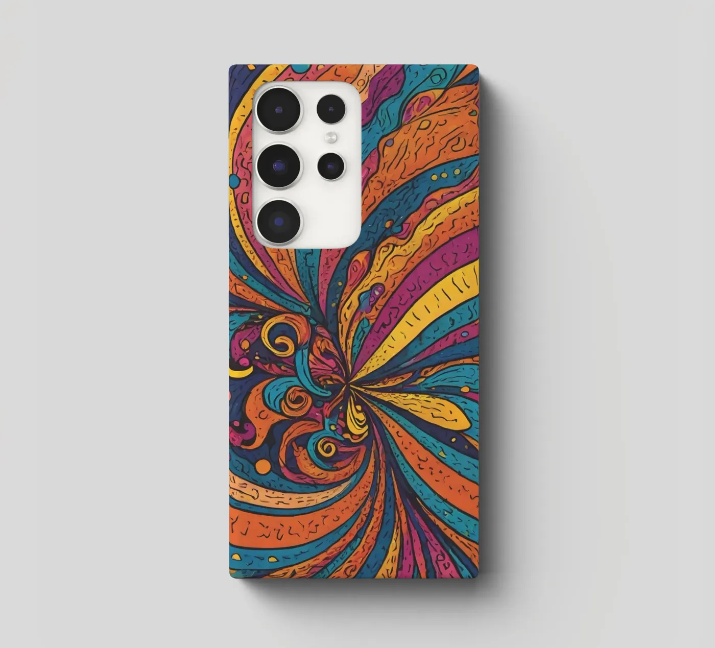 Psychedelisch patroon samsung hoesje van Charnwood Prints