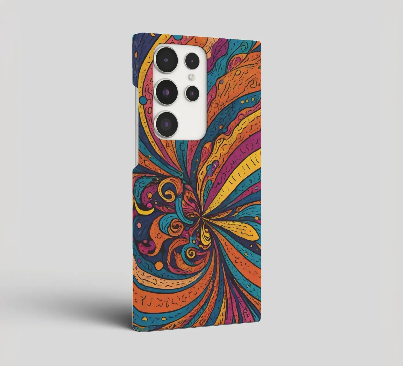 Psychedelisch patroon samsung hoesje van Charnwood Prints
