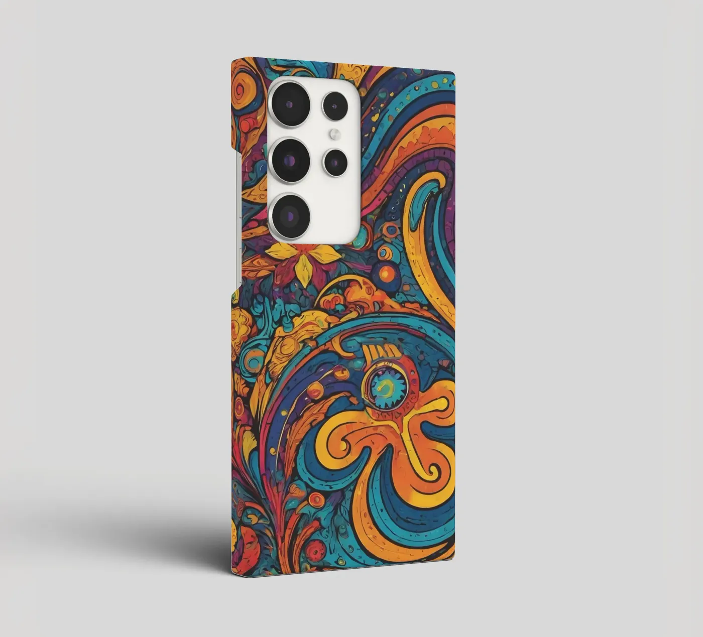 Psychedelic Pattern samsung phone case by Charnwood Prints