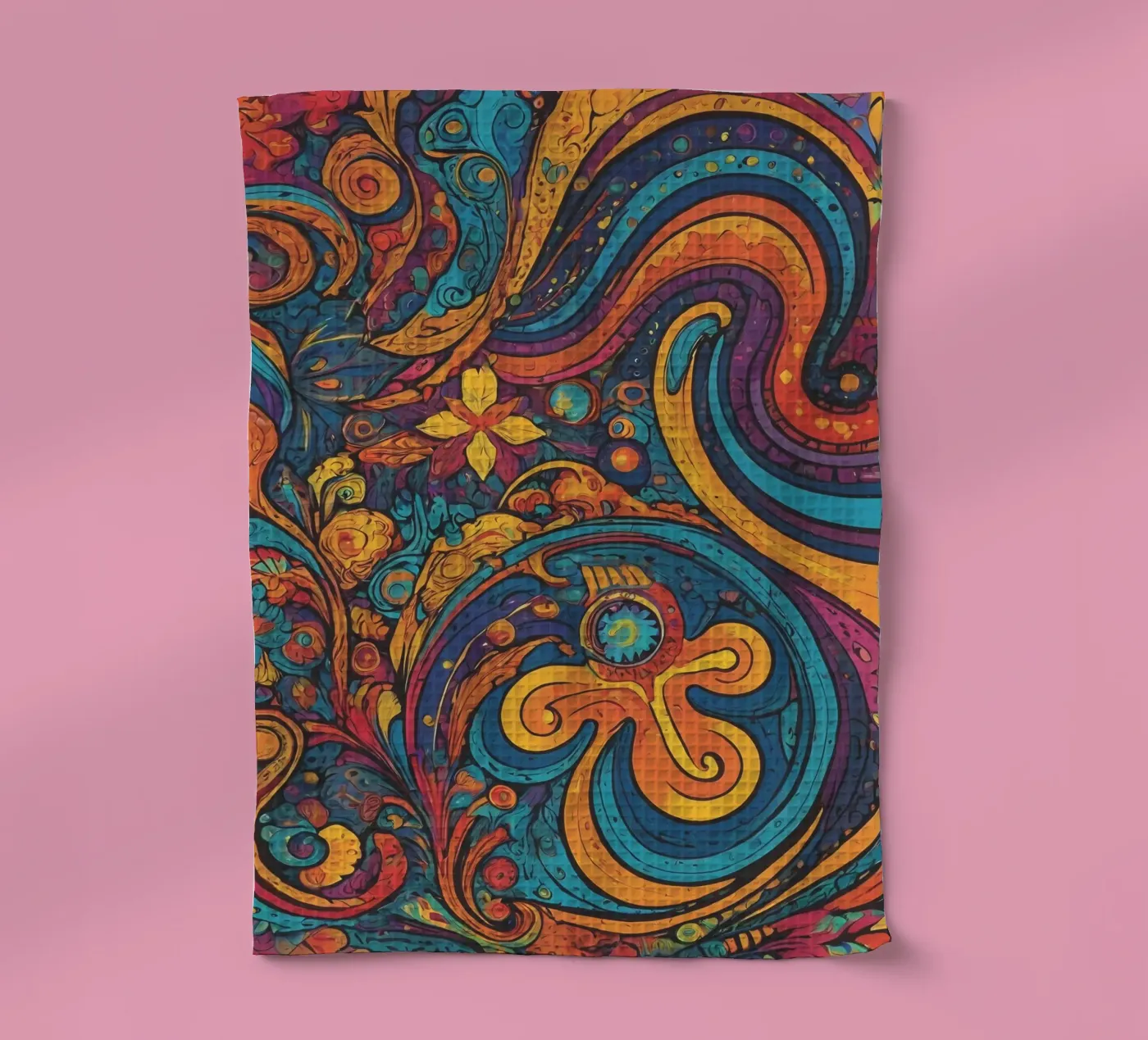 Psychedelic Pattern canovaccio da cucina da Charnwood Prints