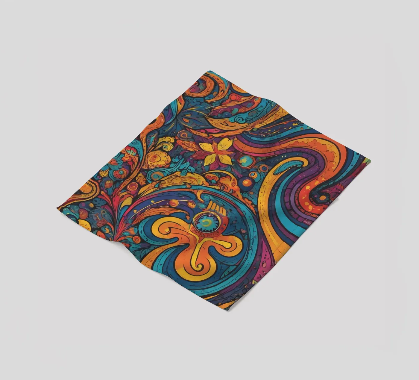 Psychedelic Pattern coperta in pile da Charnwood Prints