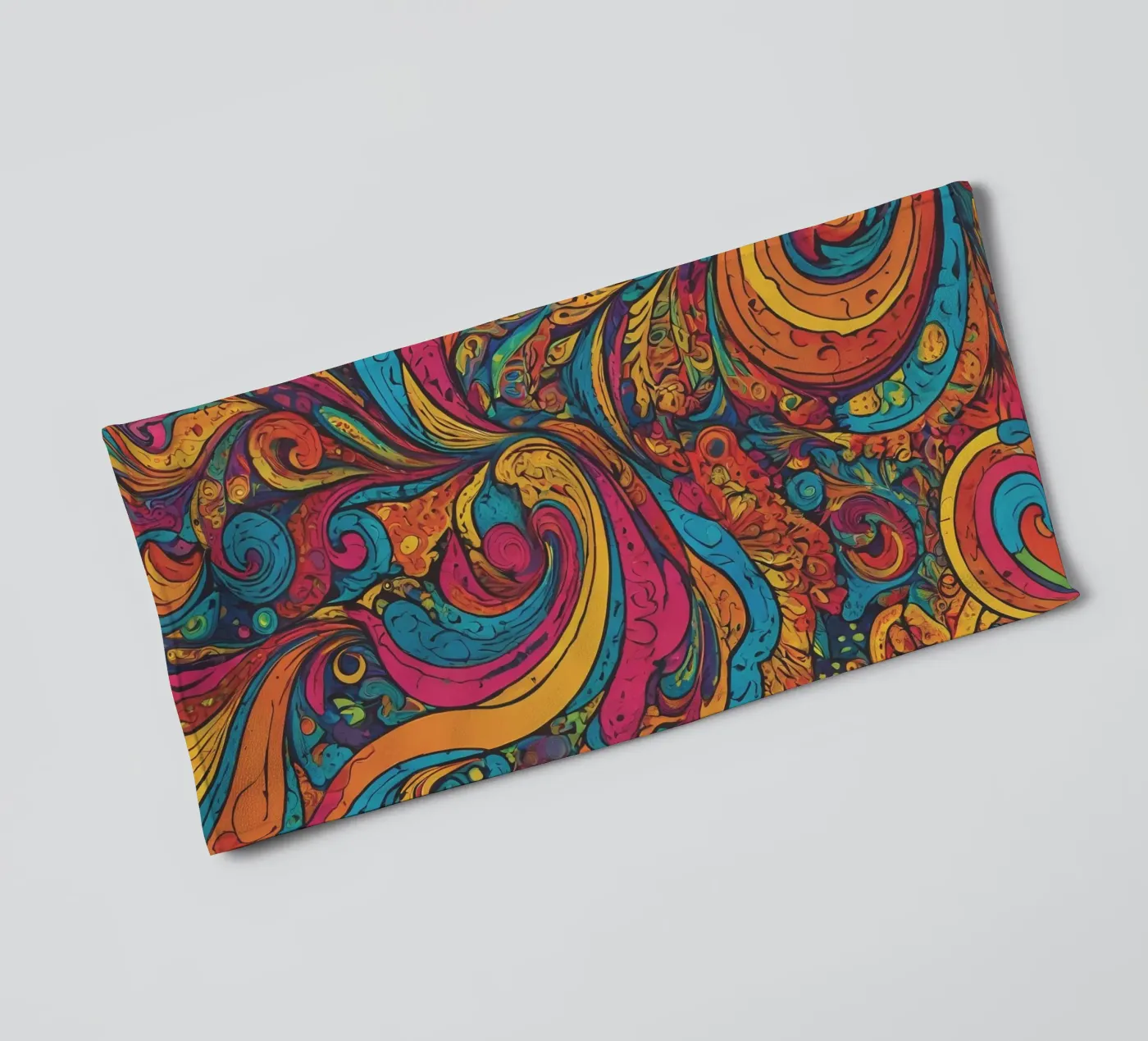 Psychedelisches Muster Handtuch von Charnwood Prints