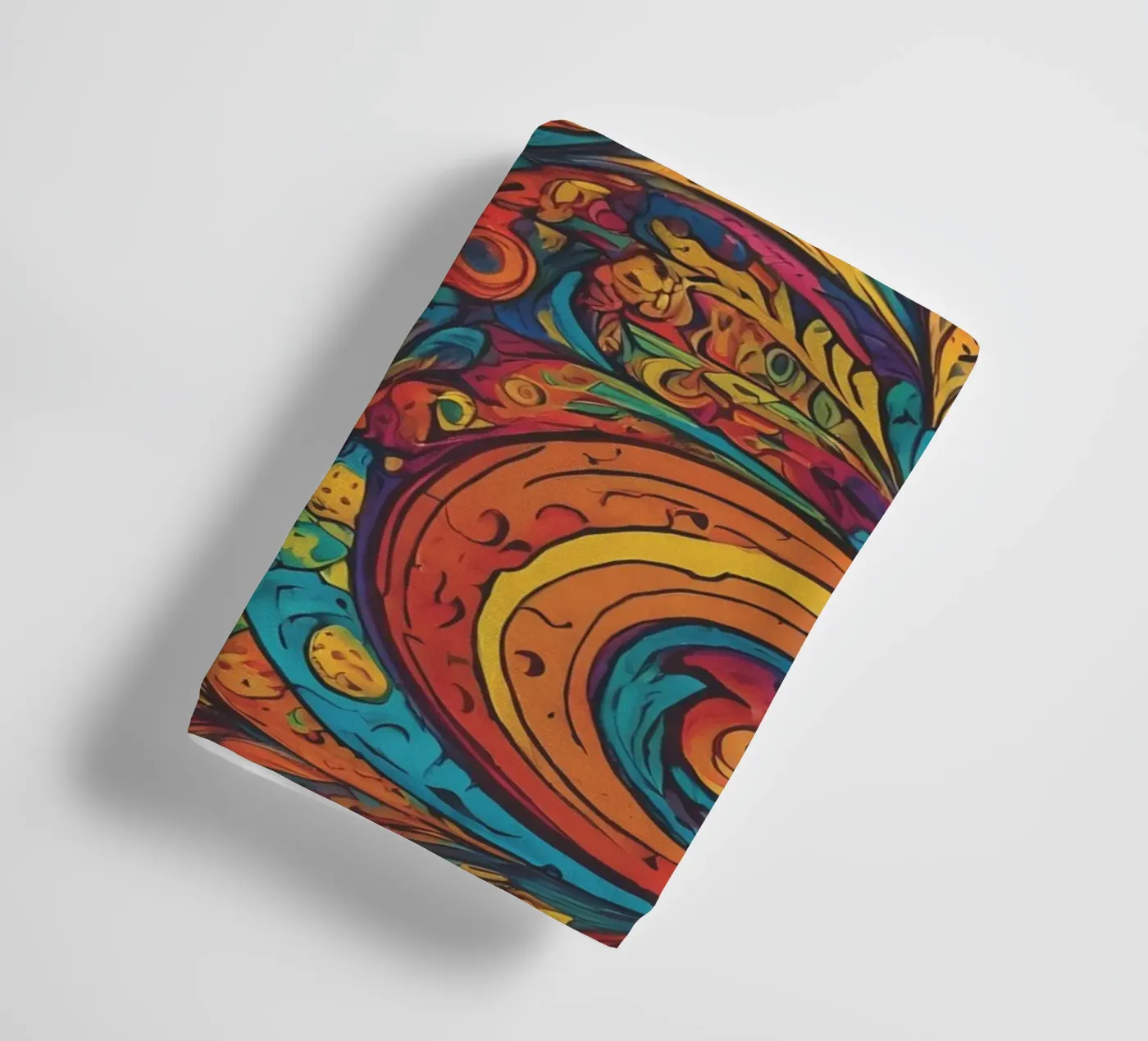 Psychedelisches Muster Handtuch von Charnwood Prints