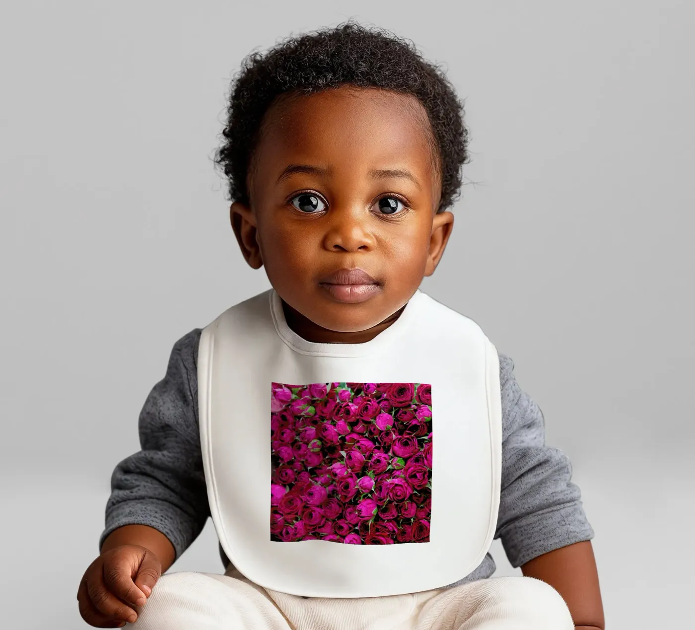 Ranunculus baby slabbetje van Catherine McDonald