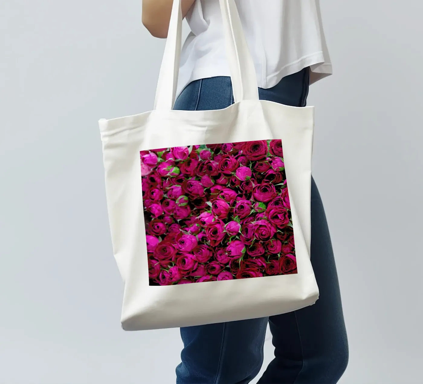 Ranunculus borsa in juta da Catherine McDonald