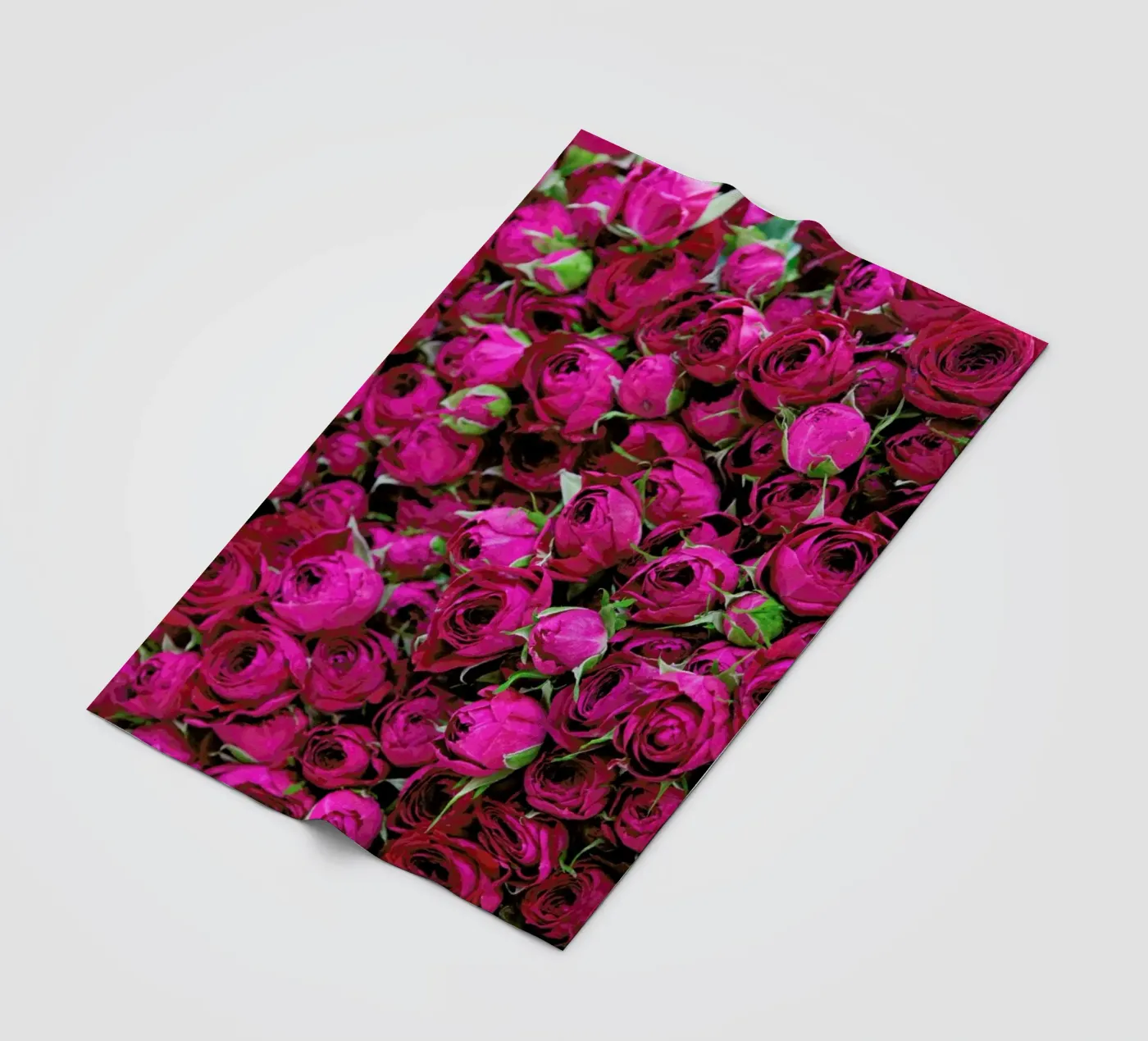 Ranunculus fleecedeken van Catherine McDonald