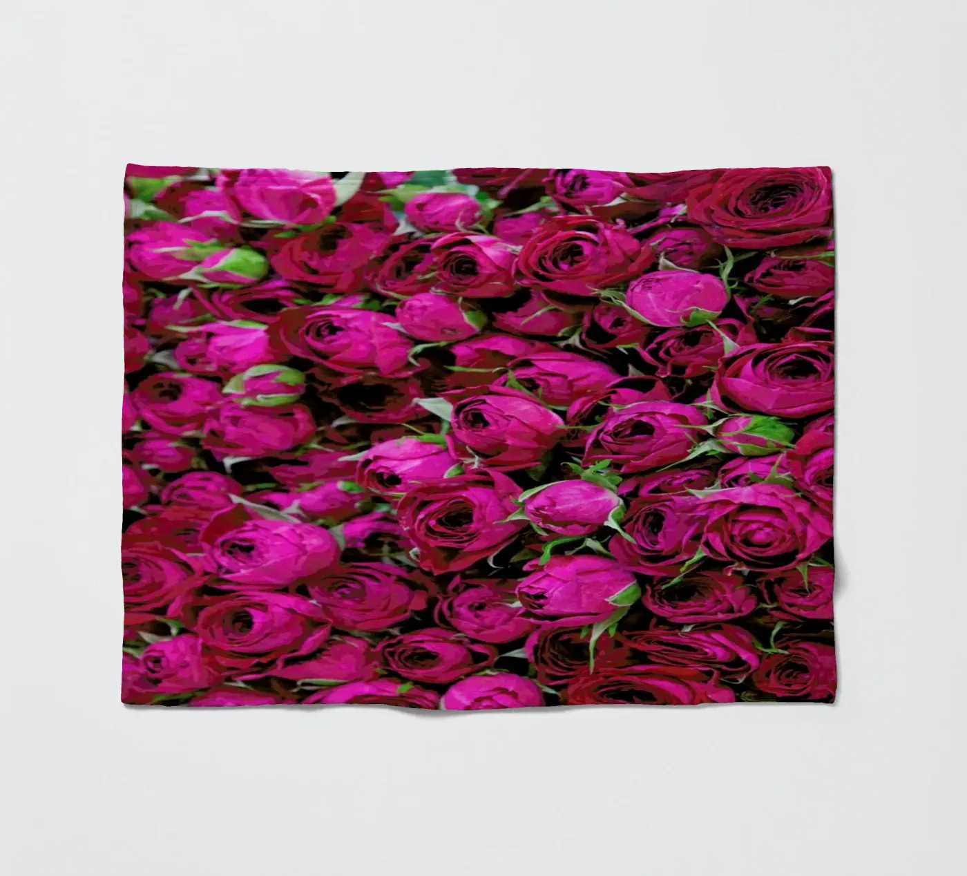 Ranunculus fleecedeken van Catherine McDonald