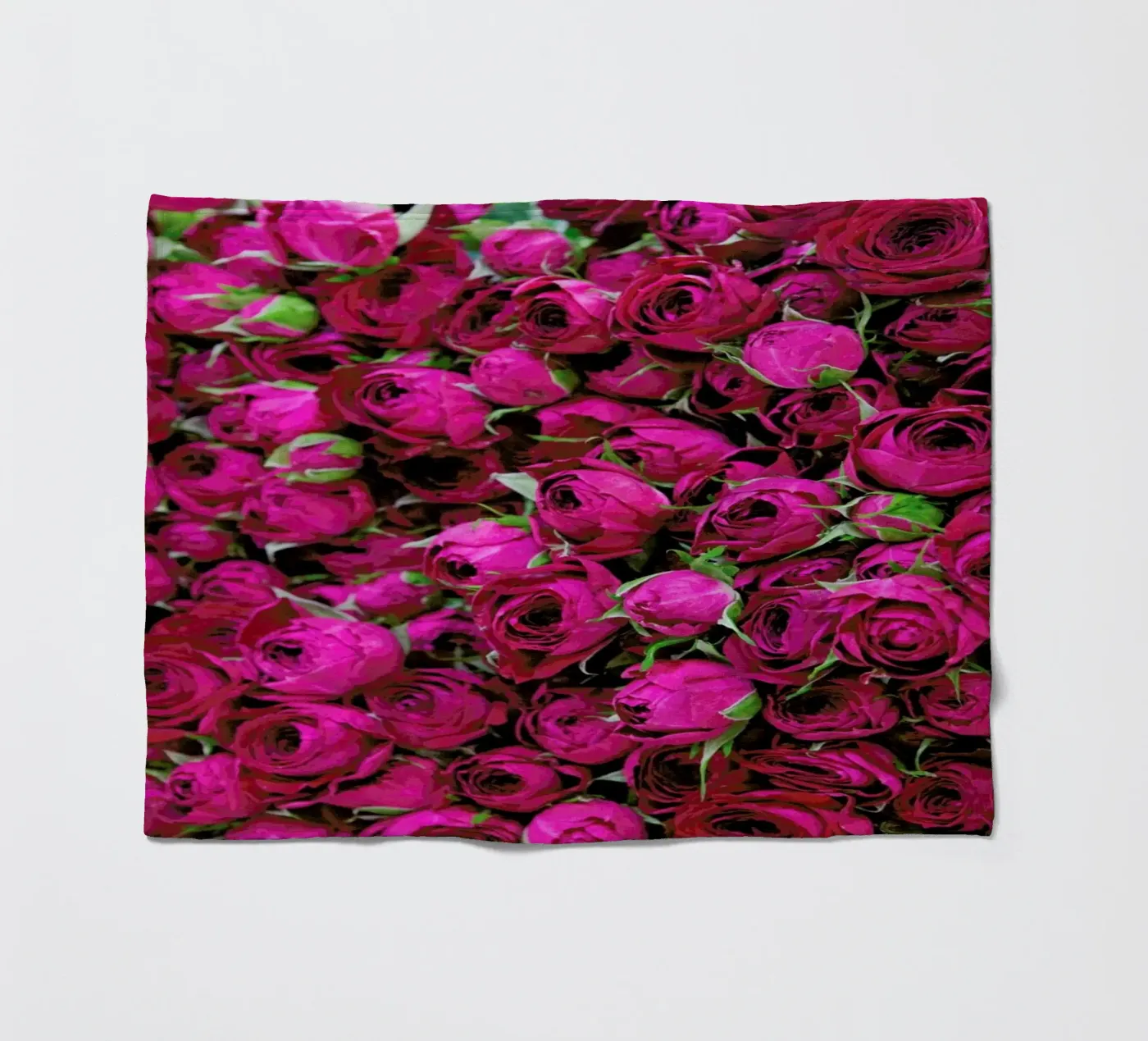 Ranunculus fleecedeken van Catherine McDonald