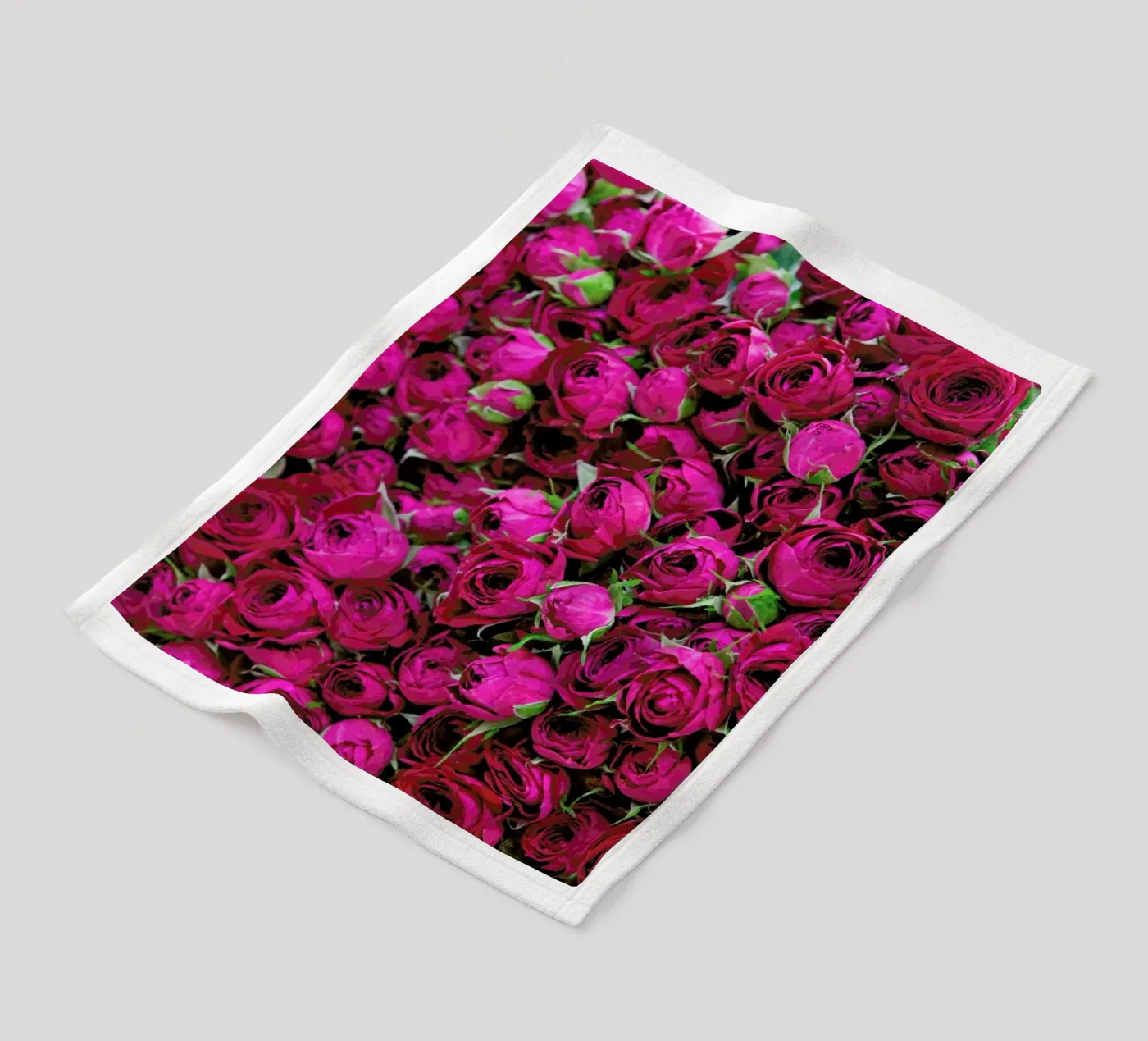 Ranunculus fleecedeken van Catherine McDonald