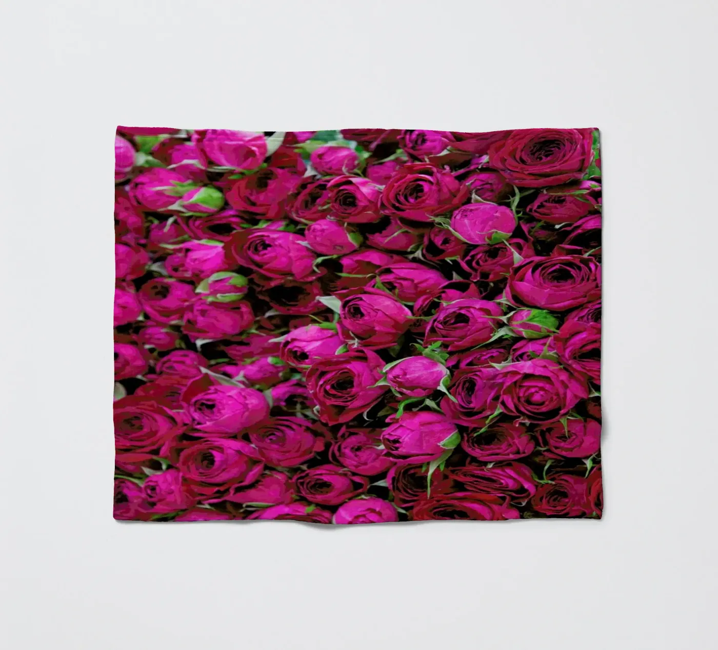 Ranunculus fleecedeken van Catherine McDonald