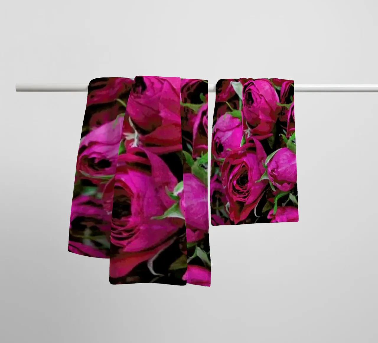 Ranunculus badhanddoek van Catherine McDonald