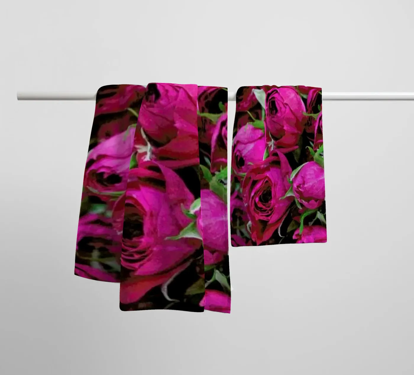 Ranunculus badhanddoek van Catherine McDonald