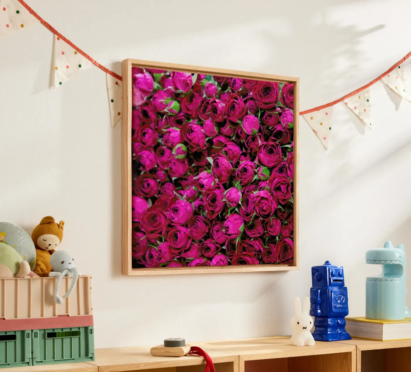 Ranunculus canvas by Catherine McDonald