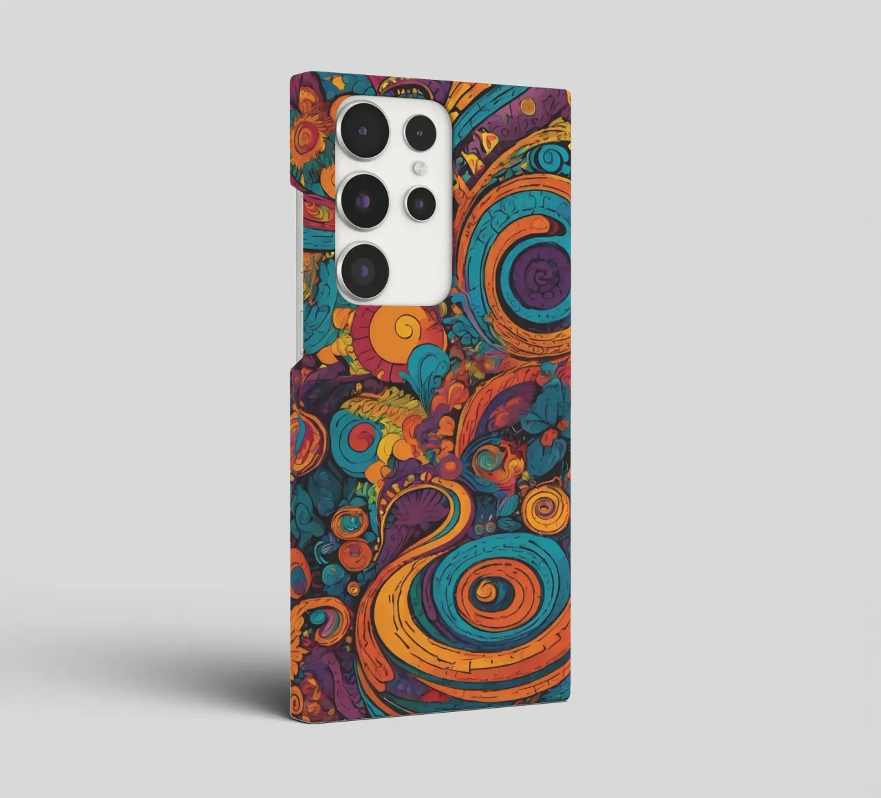 Psychedelisch patroon samsung hoesje van Charnwood Prints