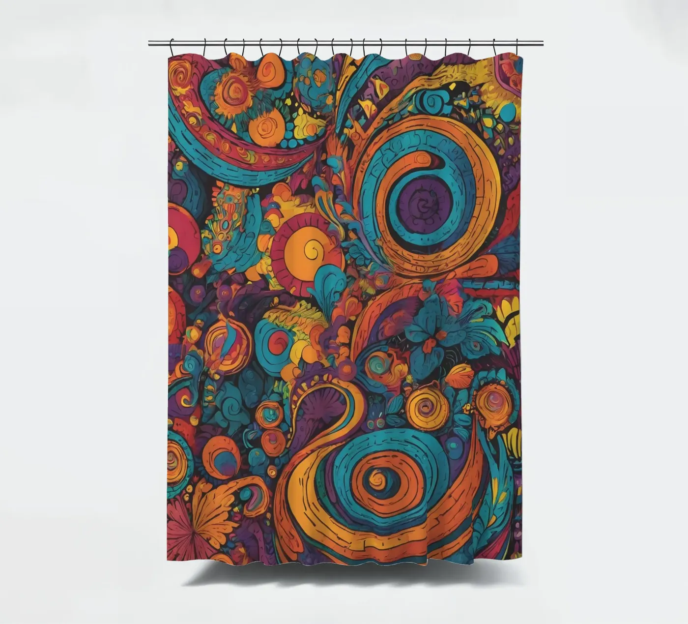 Psychedelic Pattern tenda da doccia da Charnwood Prints