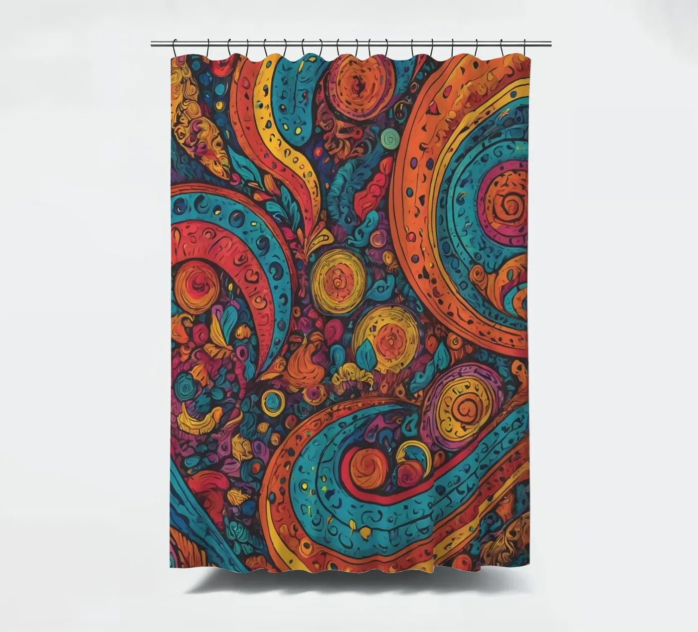 Psychedelic Pattern tenda da doccia da Charnwood Prints