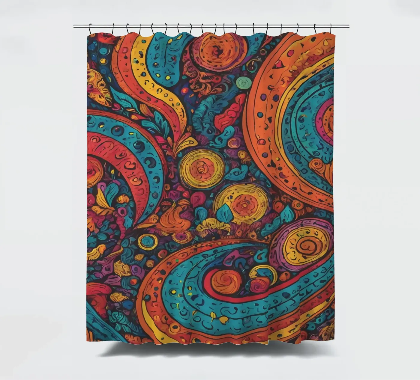Psychedelic Pattern tenda da doccia da Charnwood Prints