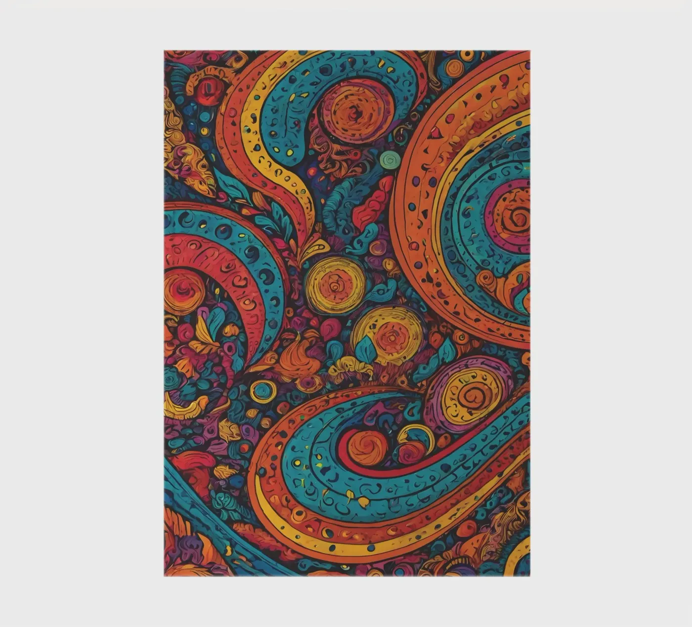 Motivo psichedelico diario da Charnwood Prints