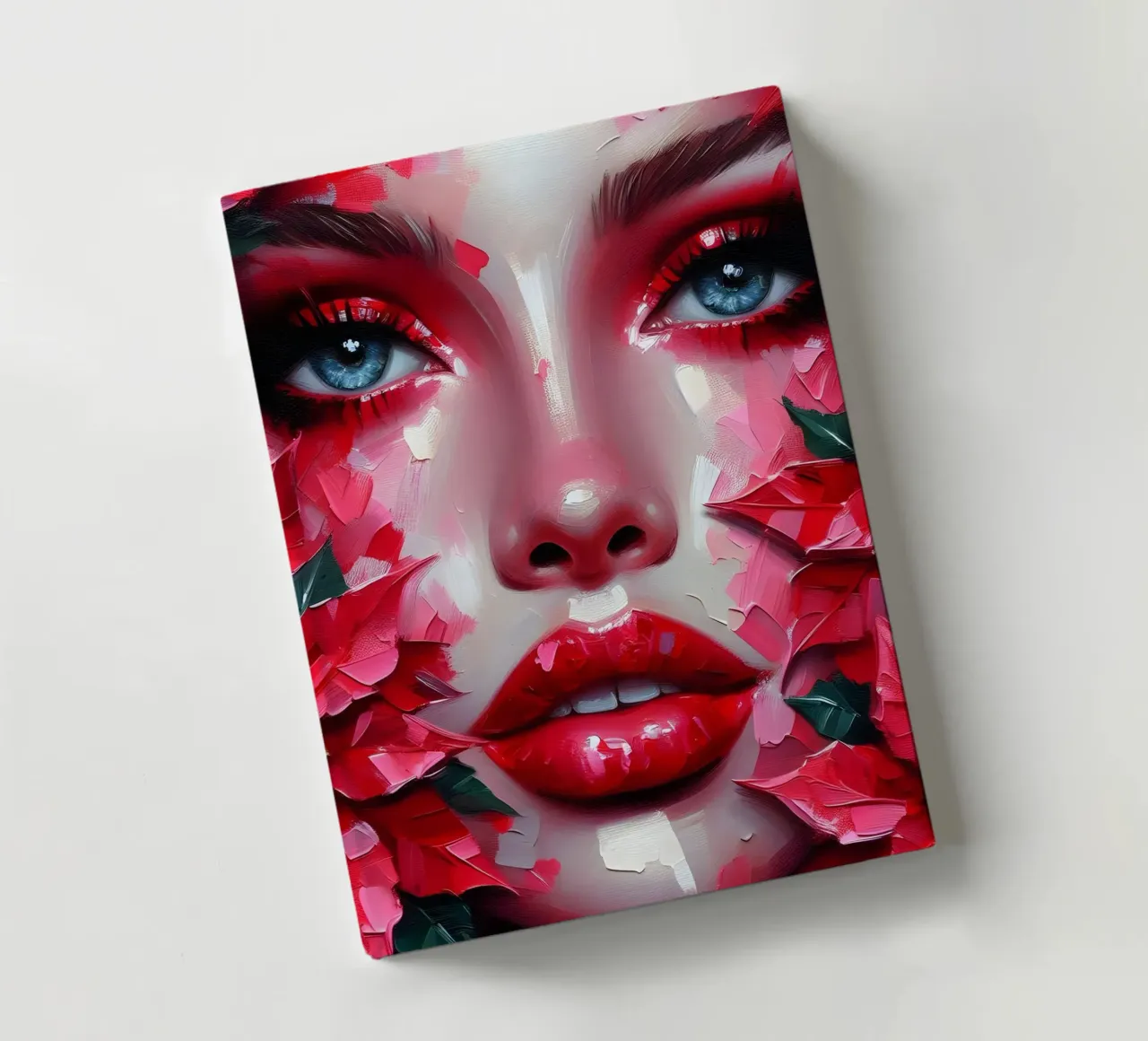 Christmas Poinsettia notebook by ARTOMATIC