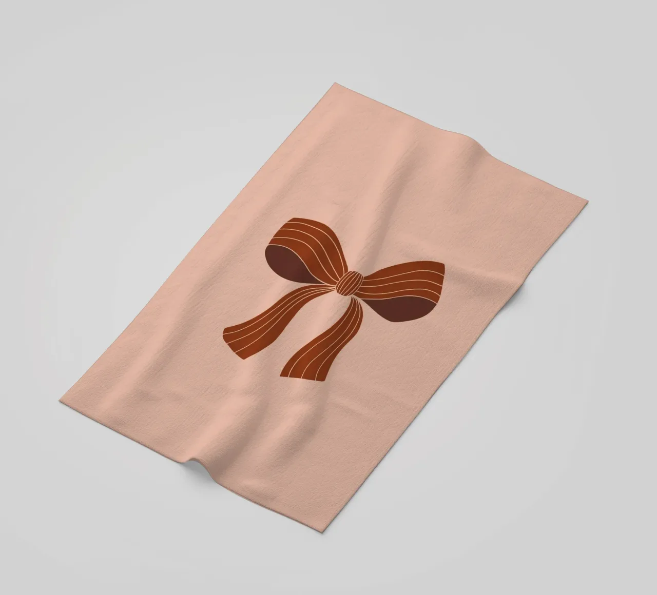 Bow on pink background telo mare da AleksandraAnna
