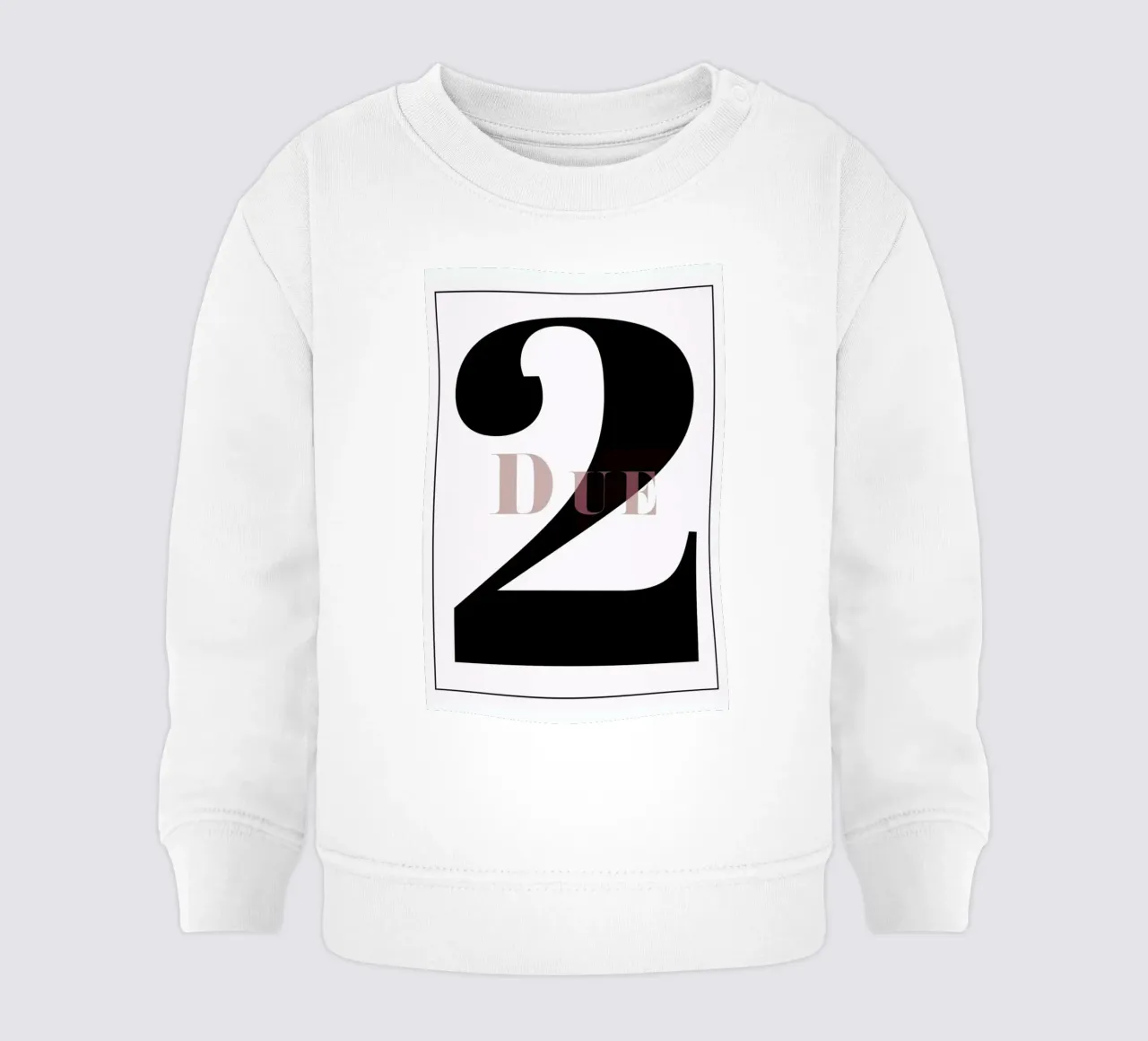 Numero 2 sudadera de bebé de In Full Color
