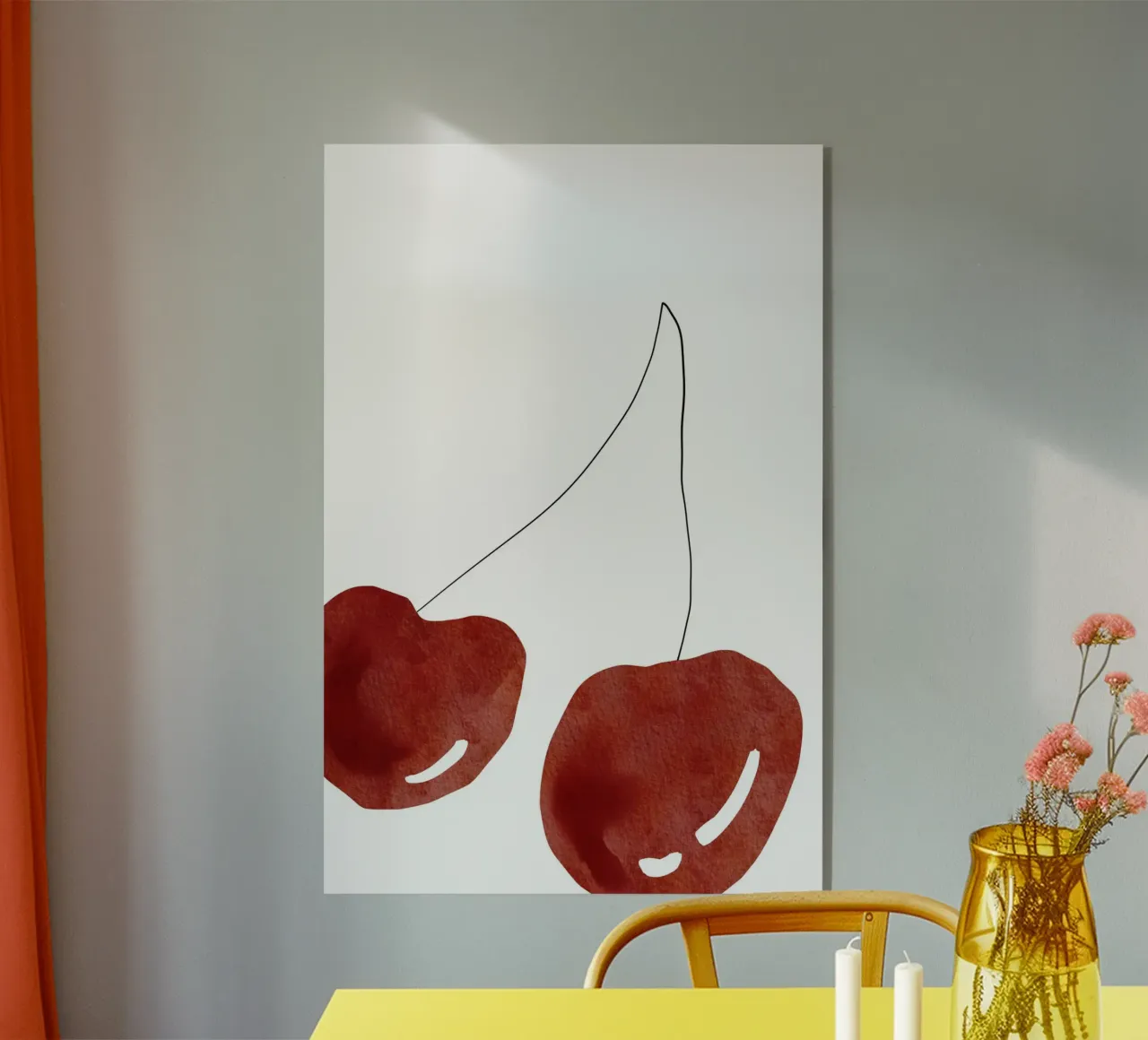 Cherry Duo plexiglass da Melloi Art Print