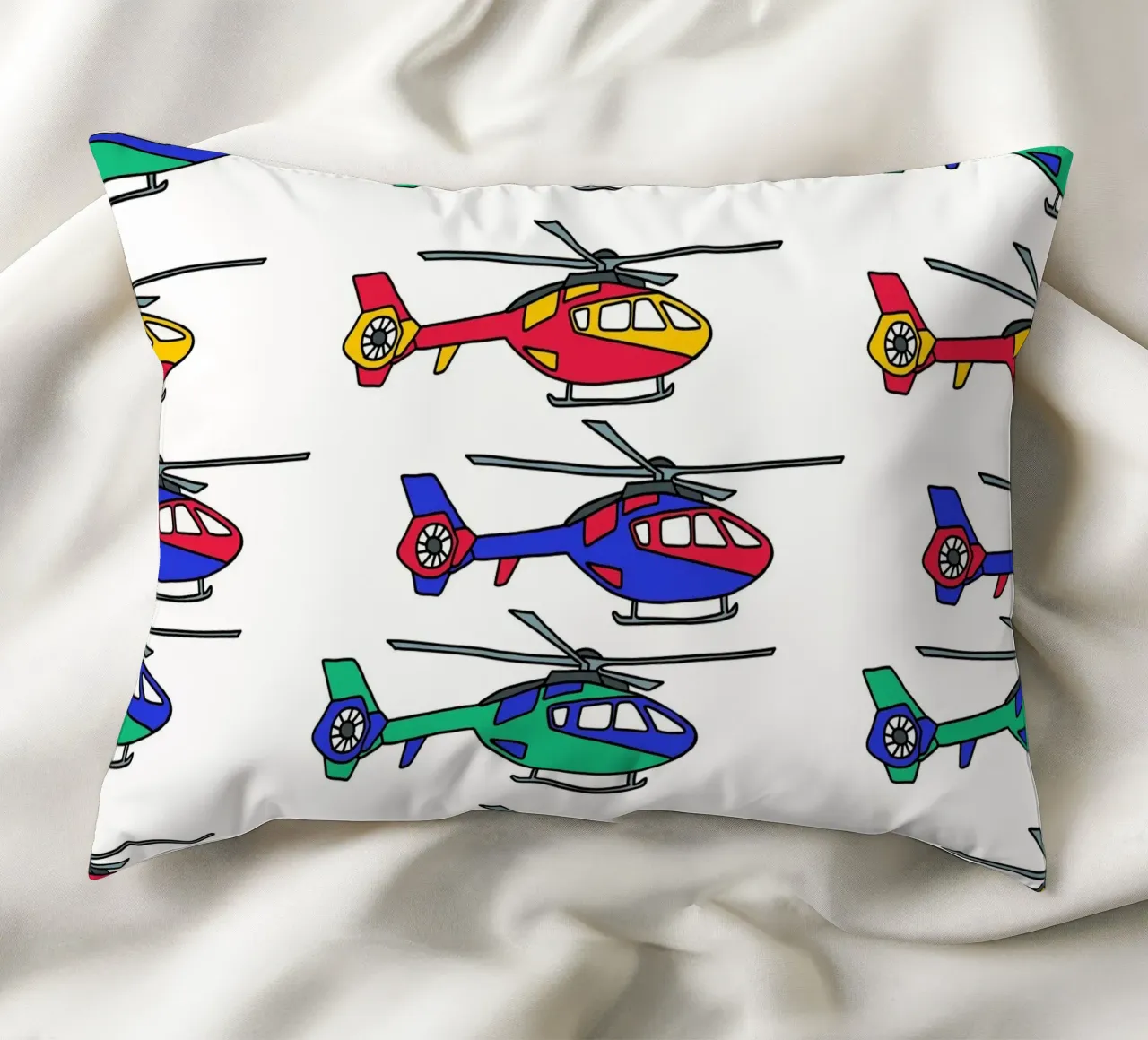 Bunte Hubschrauber cuscino da BAINAI KIDS
