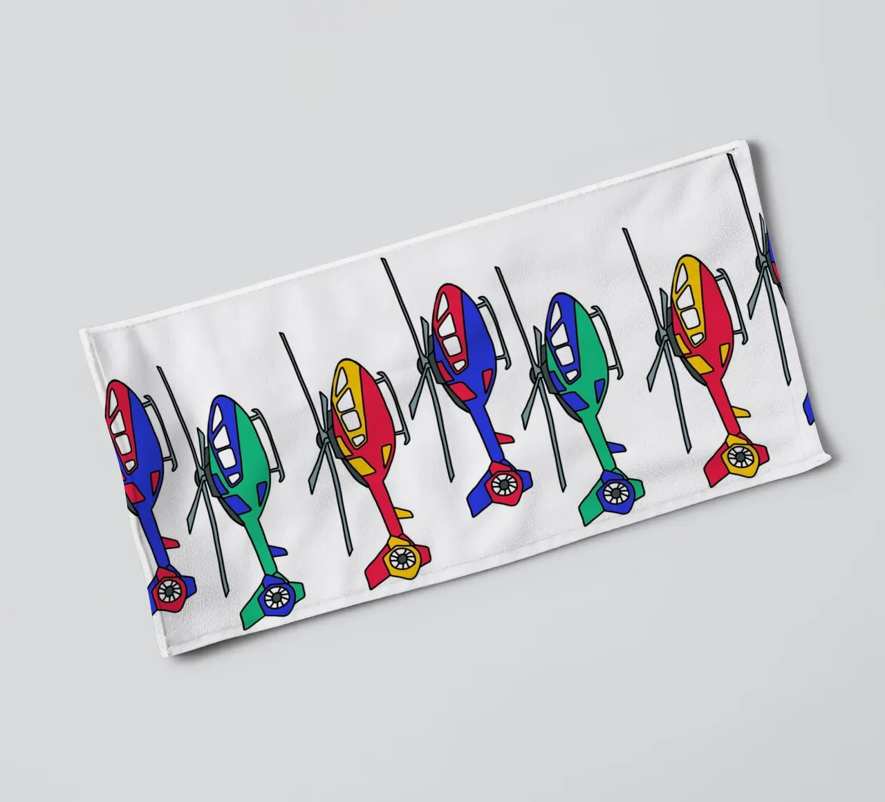 Bunte Hubschrauber asciugamano da bagno da BAINAI KIDS